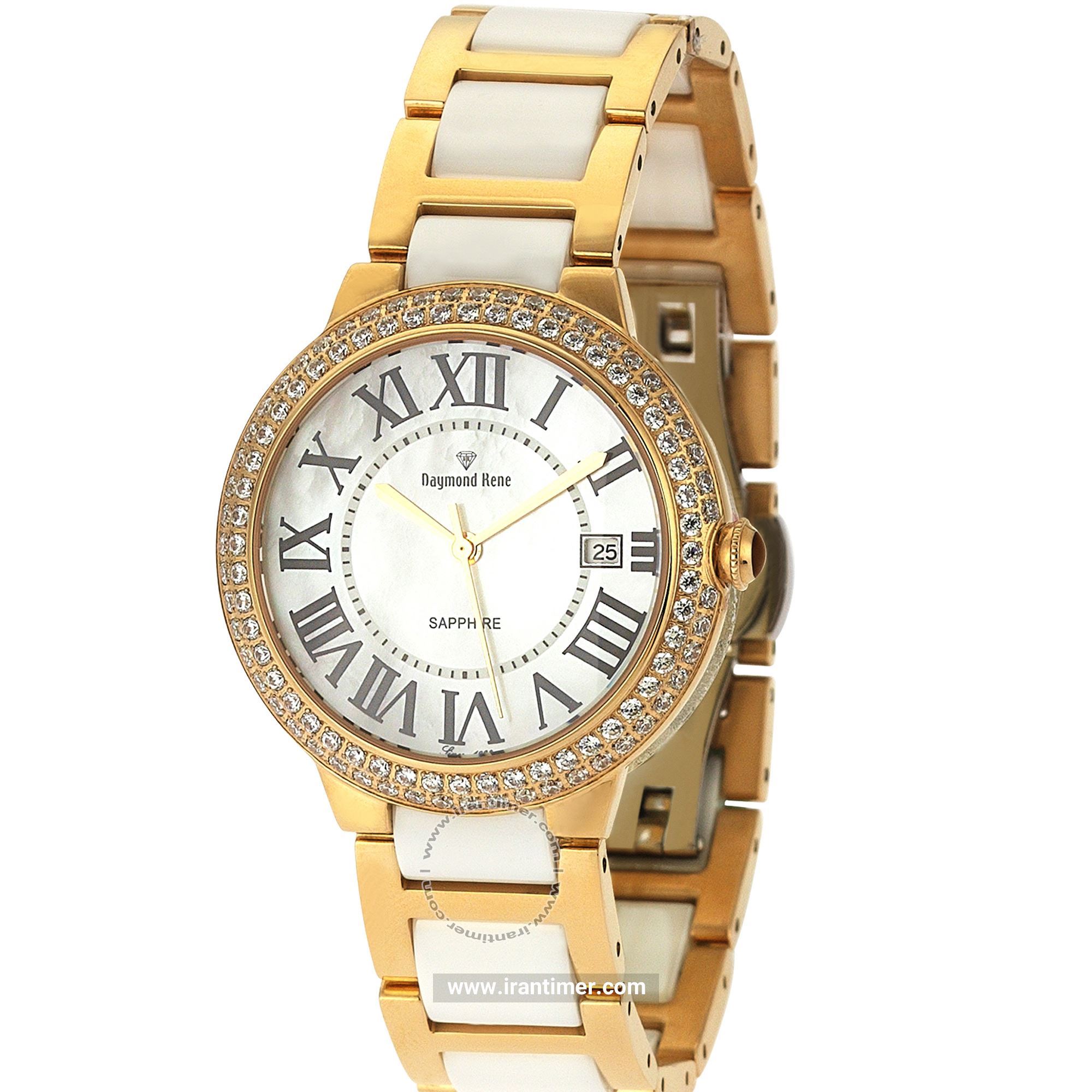 قیمت و خرید ساعت مچی زنانه دیموند رنه(DAYMOND RENE) مدل 8579DR-G1 کلاسیک | اورجینال و اصلی