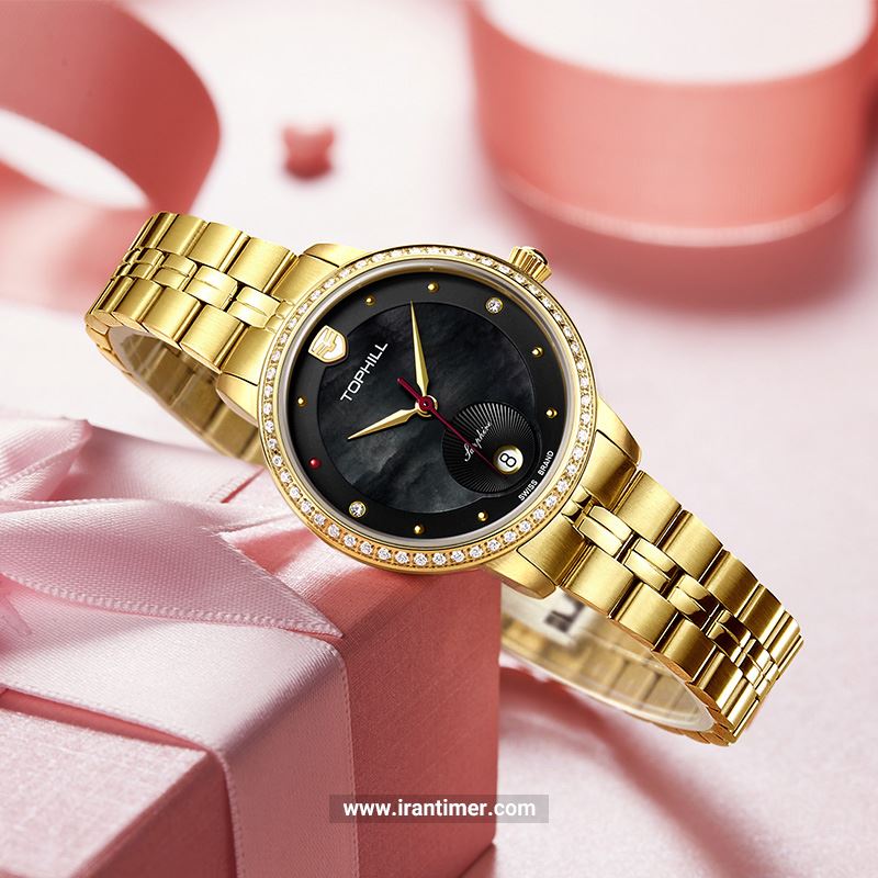 قیمت و خرید ساعت مچی زنانه تاپ هیل(TOPHILL) مدل TE037L.M2037 فشن | اورجینال و اصلی