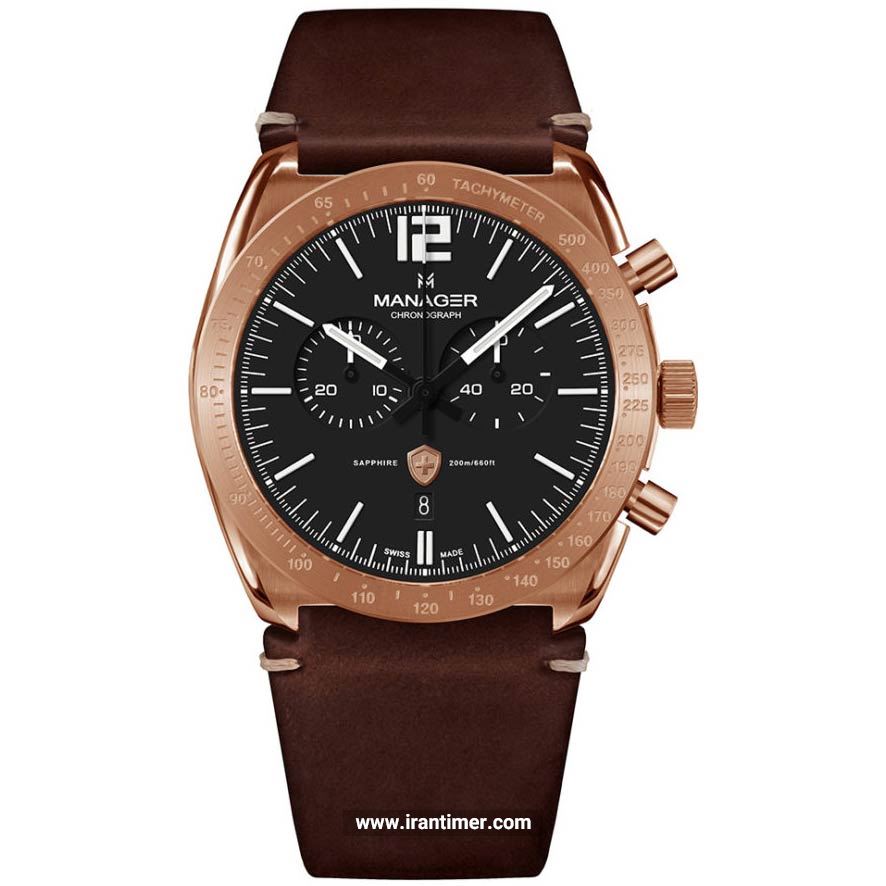 قیمت و خرید ساعت مچی مردانه منیجر(MANAGER) مدل MAN-MA-02-RL کلاسیک | اورجینال و اصلی