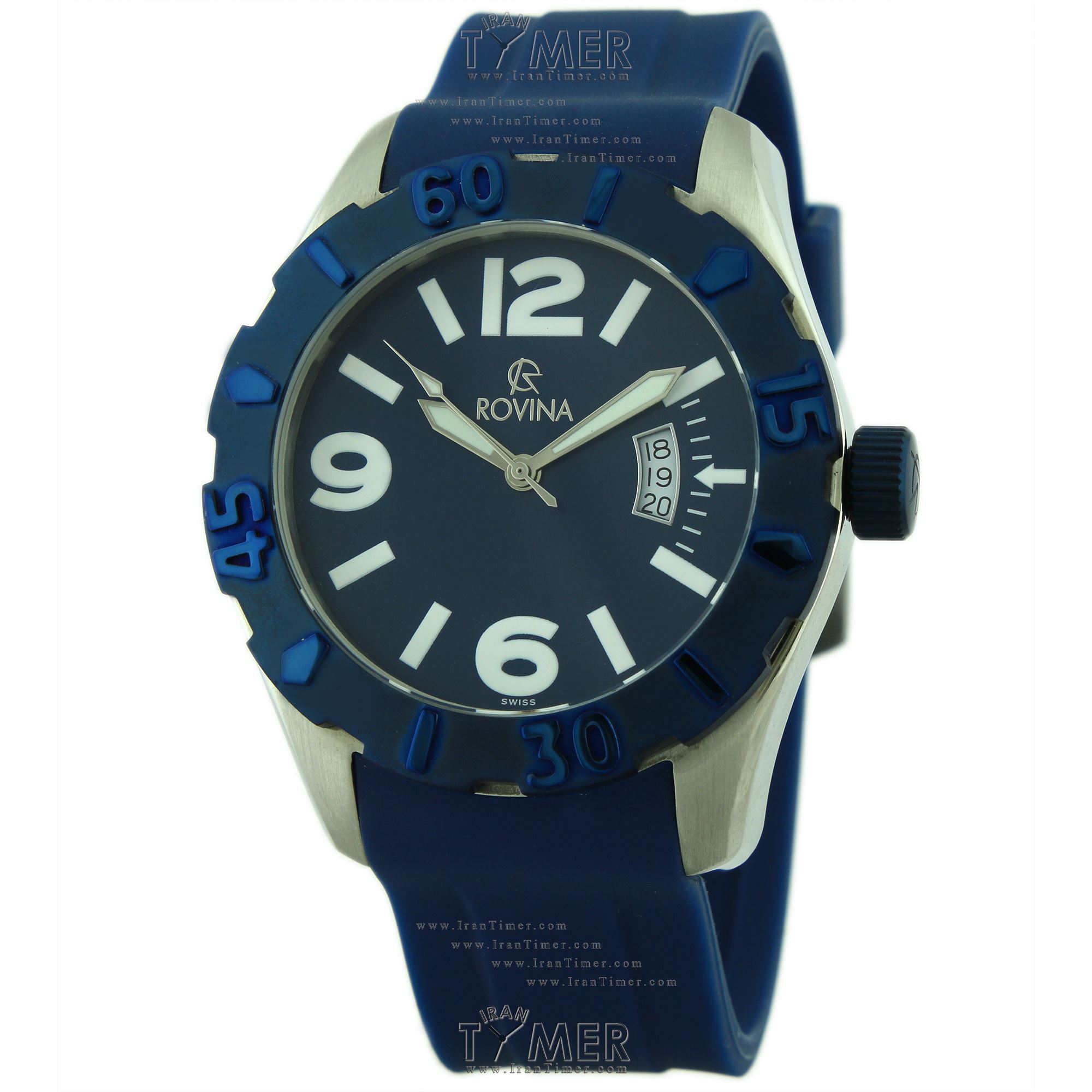 قیمت و خرید ساعت مچی مردانه رُوینا(ROVINA) مدل 57137G1SN اسپرت | اورجینال و اصلی