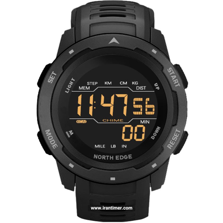 قیمت و خرید ساعت مچی مردانه نورث اج(North Edge) مدل MARS Black اسپرت | اورجینال و اصلی