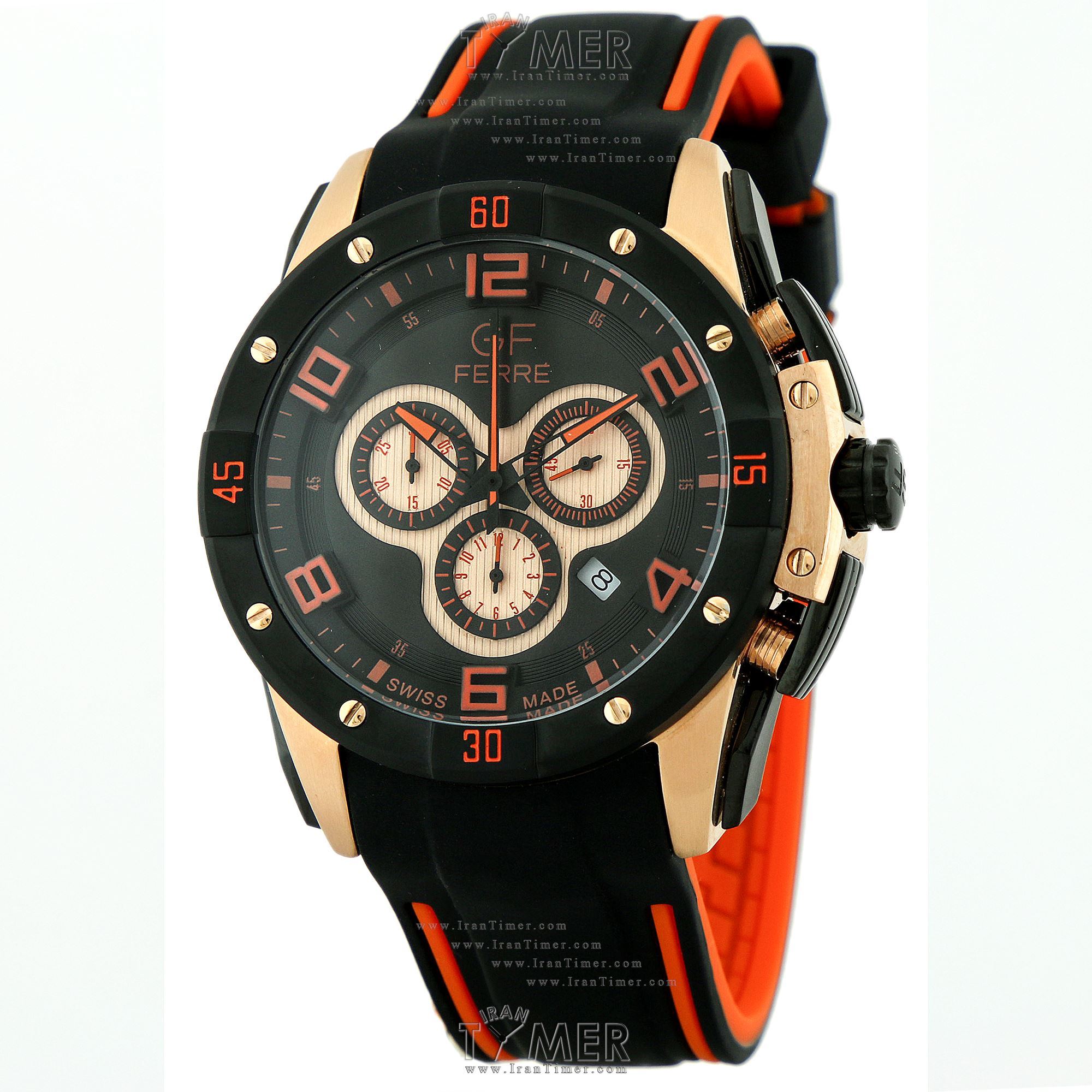 قیمت و خرید ساعت مچی مردانه جی اف فره(GF FERRE) مدل GF.OR13405 اسپرت | اورجینال و اصلی