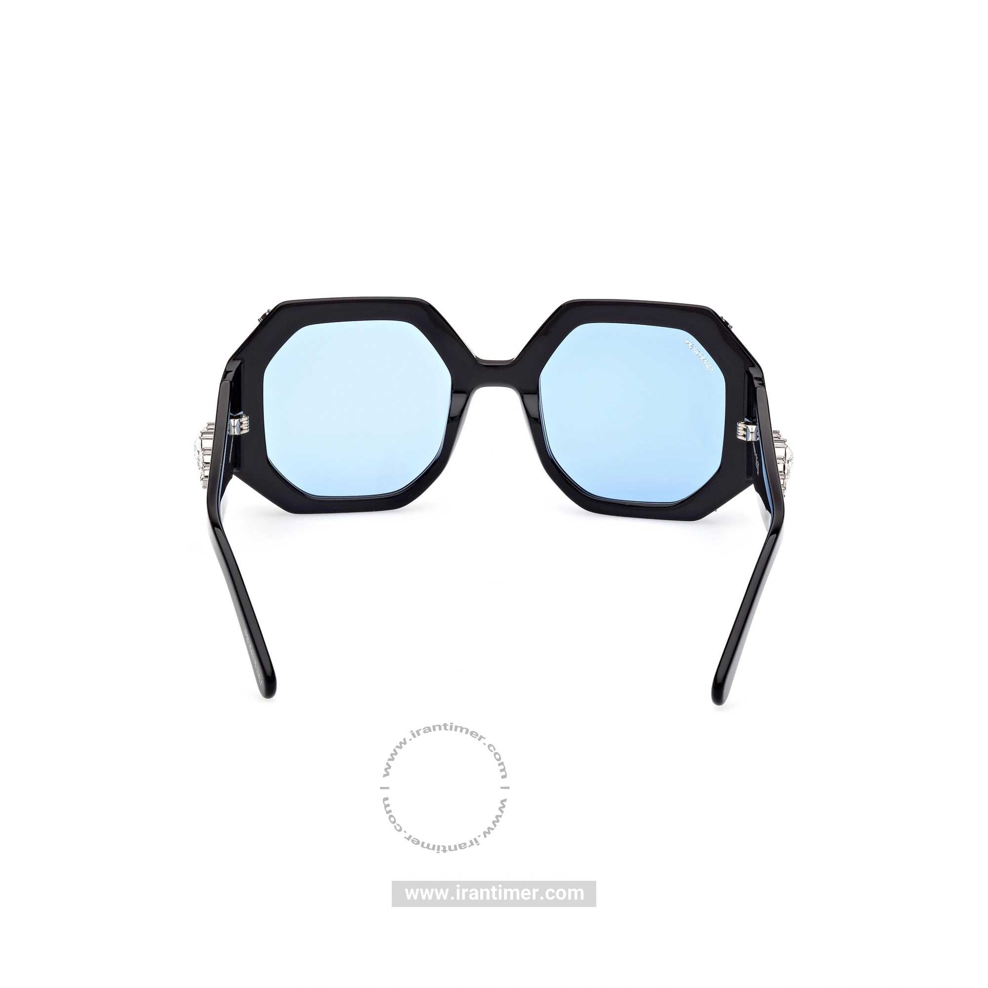 قیمت و خرید عینک آفتابی زنانه فشن (SWAROVSKI) مدل SK 0375 01V 53 | اورجینال و اصلی