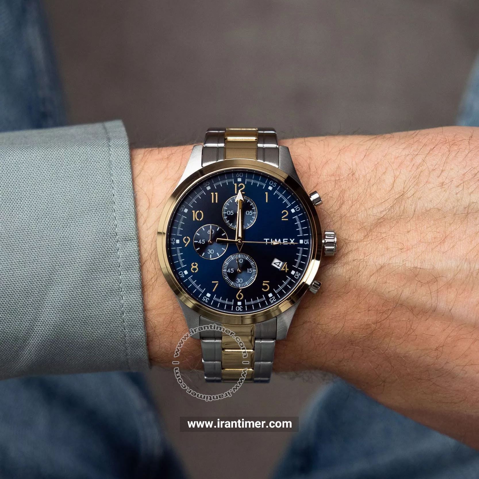 قیمت و خرید ساعت مچی مردانه تایمکس(TIMEX) مدل TW2Y01500 کلاسیک | اورجینال و اصلی