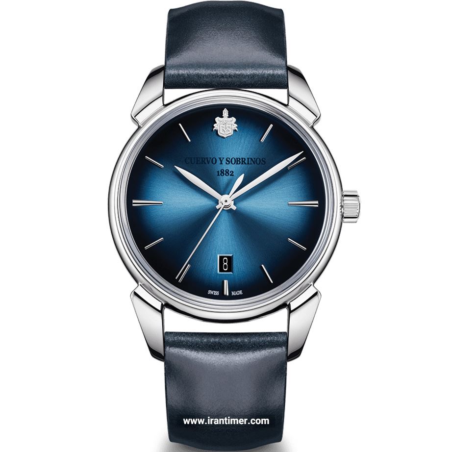 قیمت و خرید ساعت مچی مردانه کوئروی سابرینوس(Cuervo y Sobrinos) مدل 3101.1ASB کلاسیک | اورجینال و اصلی