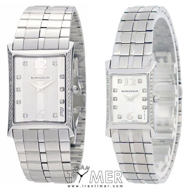 قیمت و خرید ساعت مچی مردانه زنانه رومانسون(ROMANSON) مدل EM5164KM1WAS2W-SET کلاسیک | اورجینال و اصلی