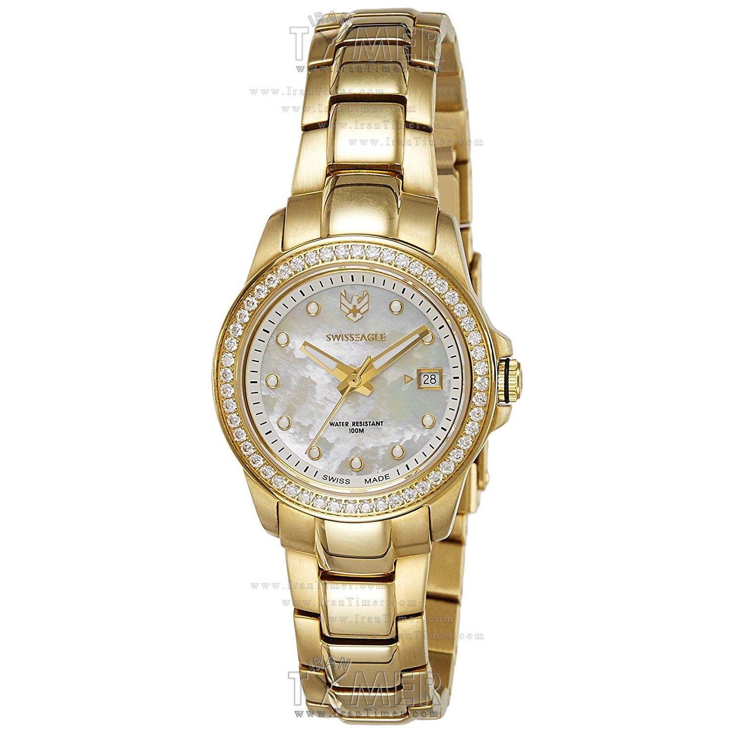 قیمت و خرید ساعت مچی زنانه سوئیس ایگل(SWISS EAGLE) مدل SE6033-66 کلاسیک | اورجینال و اصلی