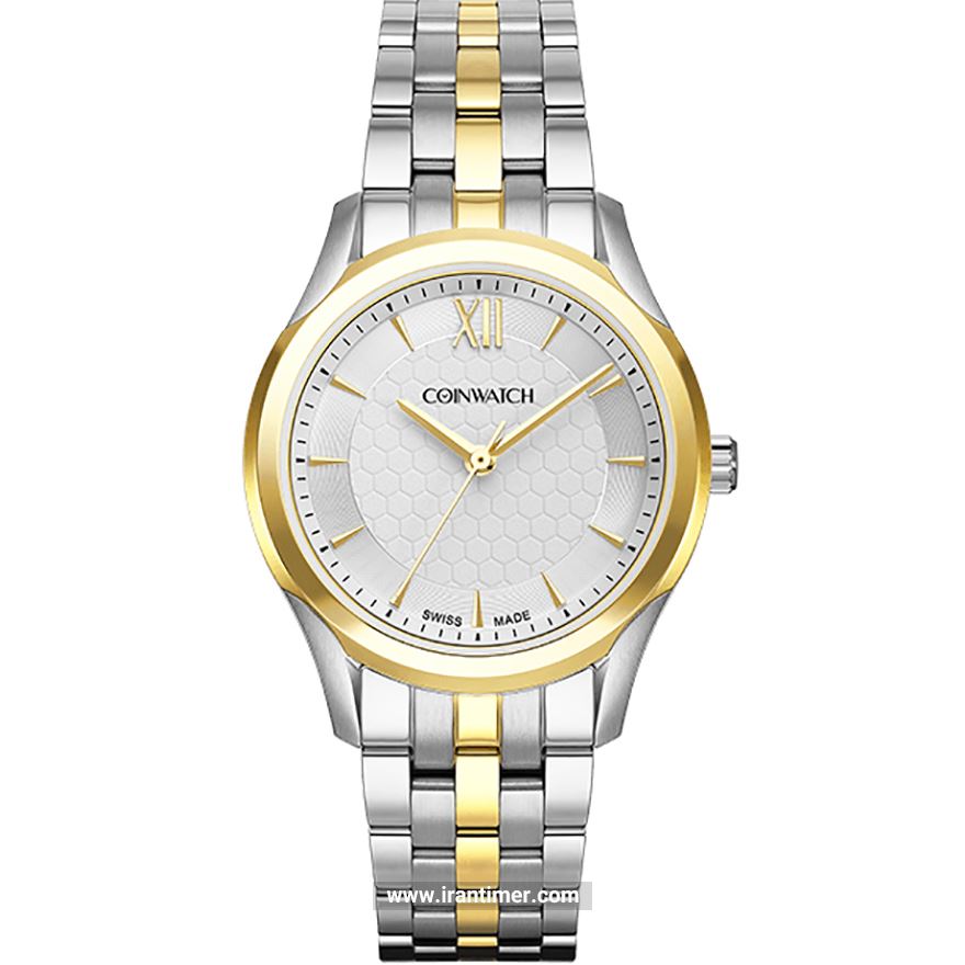 قیمت و خرید ساعت مچی زنانه کوین واچ(COINWATCH) مدل C193TWH کلاسیک | اورجینال و اصلی