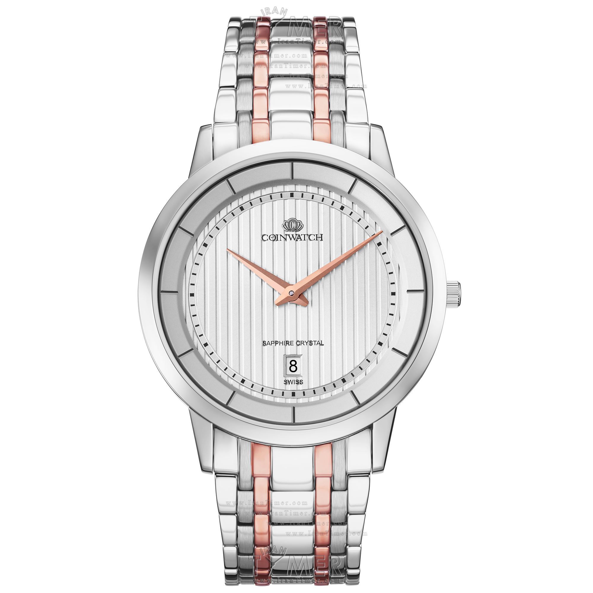 قیمت و خرید ساعت مچی مردانه کوین واچ(COINWATCH) مدل C147RSV کلاسیک | اورجینال و اصلی