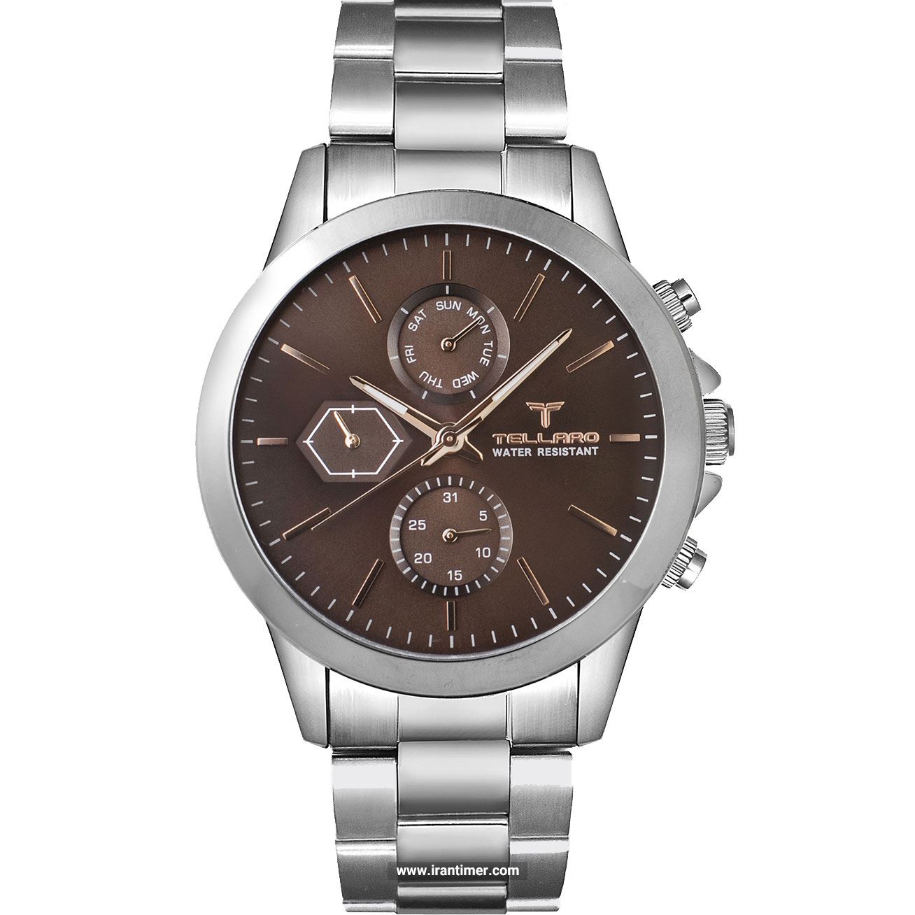 قیمت و خرید ساعت مچی مردانه تلارو(Tellaro) مدل T3076G-S2294 کلاسیک | اورجینال و اصلی