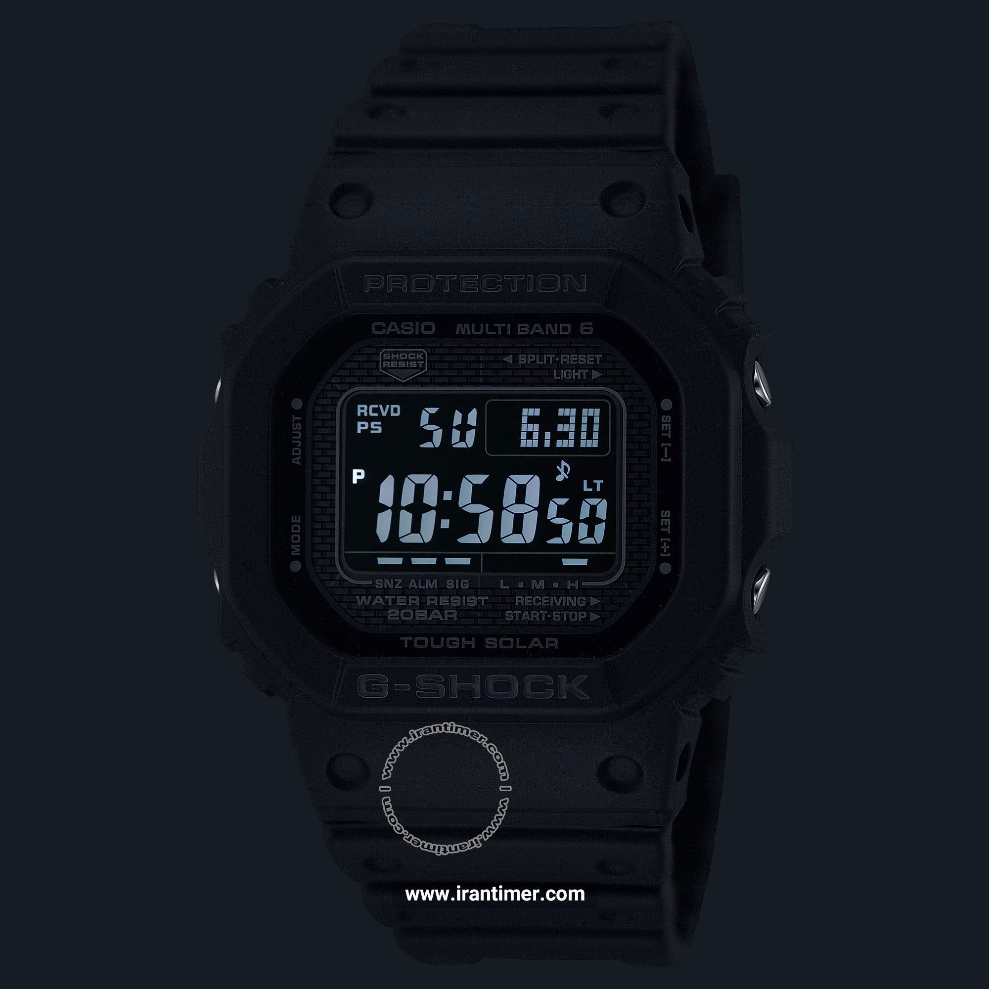 قیمت و خرید ساعت مچی مردانه کاسیو (CASIO) جی شاک مدل GW-5000HS-1DR اسپرت | اورجینال و اصلی