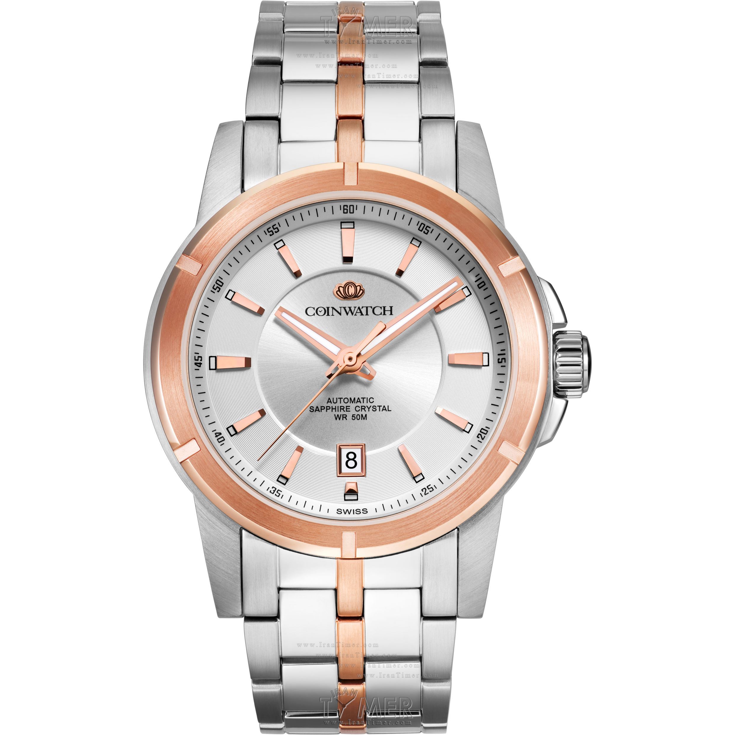 قیمت و خرید ساعت مچی مردانه کوین واچ(COINWATCH) مدل C118RWH کلاسیک | اورجینال و اصلی