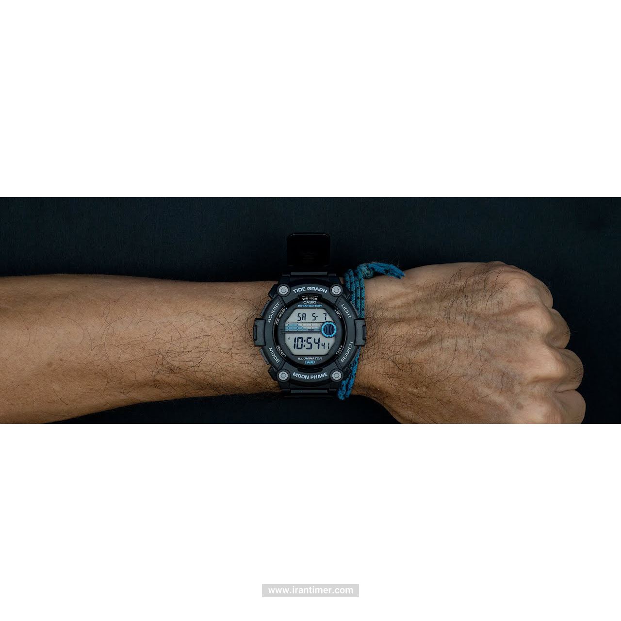 قیمت و خرید ساعت مچی مردانه کاسیو (CASIO) جنرال مدل WS-1300H-1AVDF اسپرت | اورجینال و اصلی
