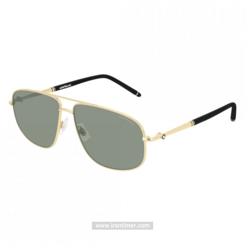 قیمت و خرید عینک آفتابی مردانه خلبانی (MONT BLANC) مدل MBS006900260 | اورجینال و اصلی