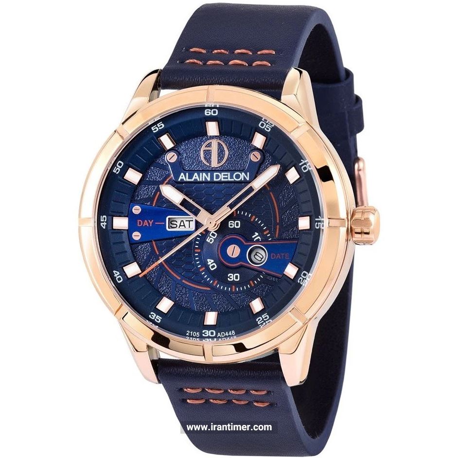 قیمت و خرید ساعت مچی مردانه آلن دلون(ALAIN DELON) مدل AD448-1585 کلاسیک | اورجینال و اصلی