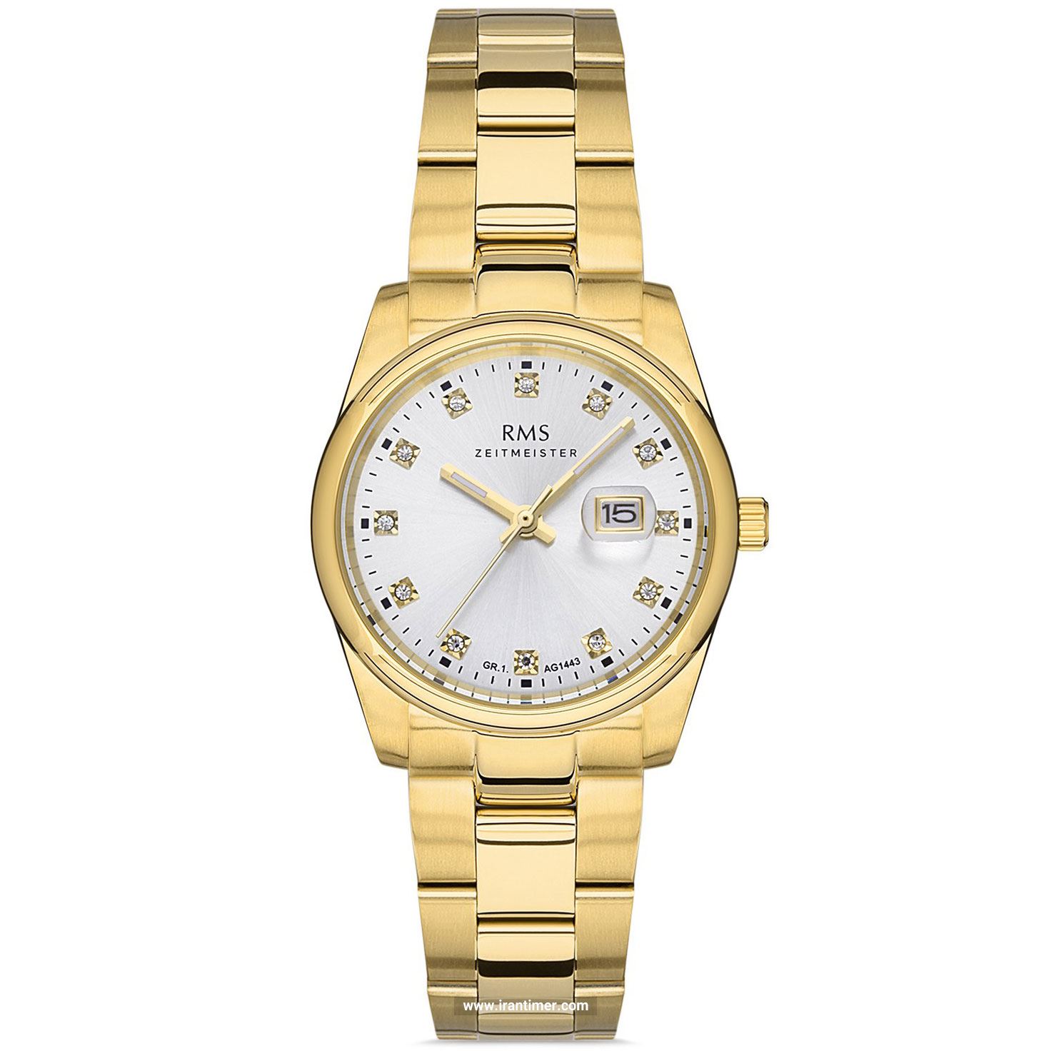 قیمت و خرید ساعت مچی زنانه آر ام اس زیمستر(RMS ZEITMEISTER) مدل RMS.1.AG1443.03 کلاسیک | اورجینال و اصلی