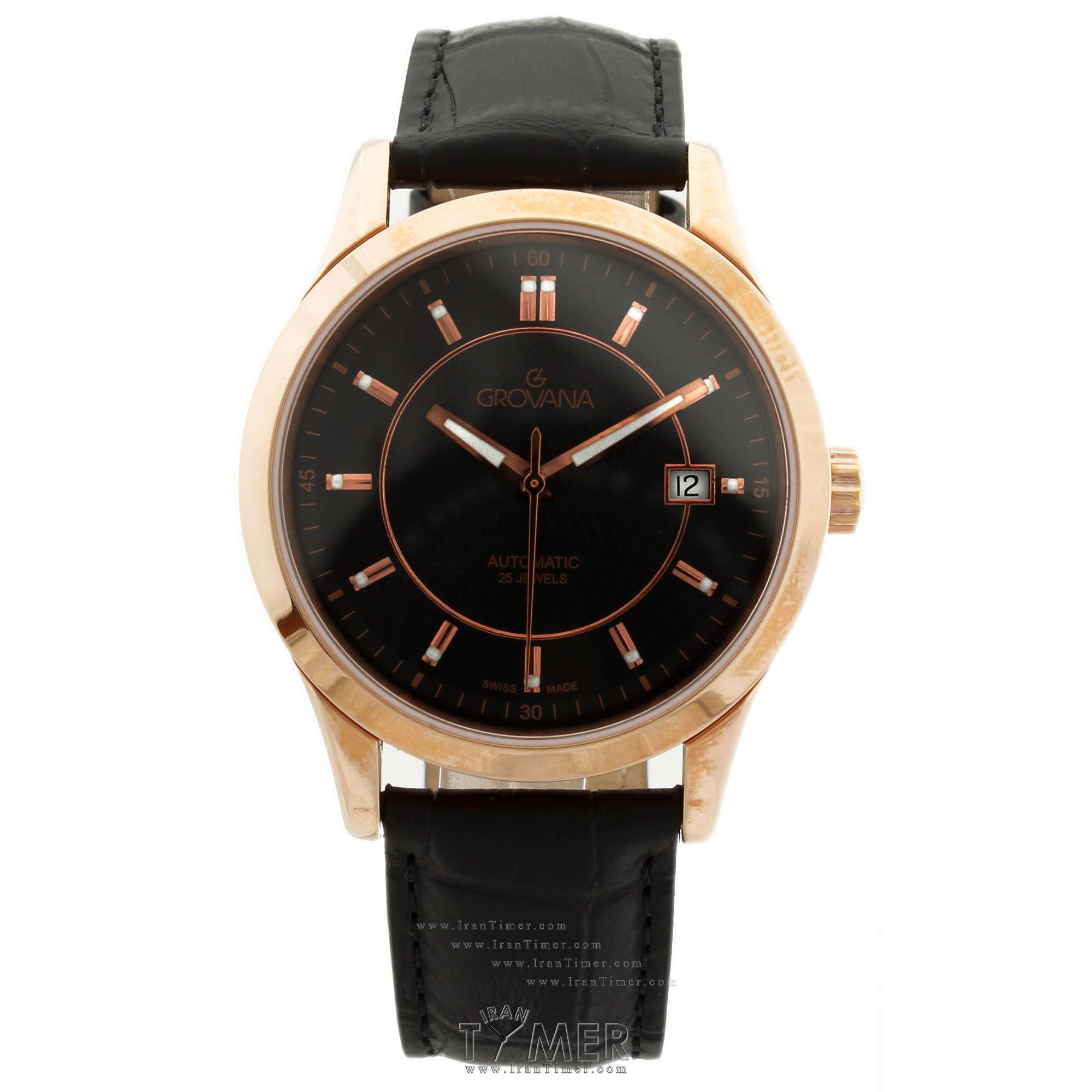 قیمت و خرید ساعت مچی مردانه گرووانا(GROVANA) مدل 1208-2567 کلاسیک | اورجینال و اصلی
