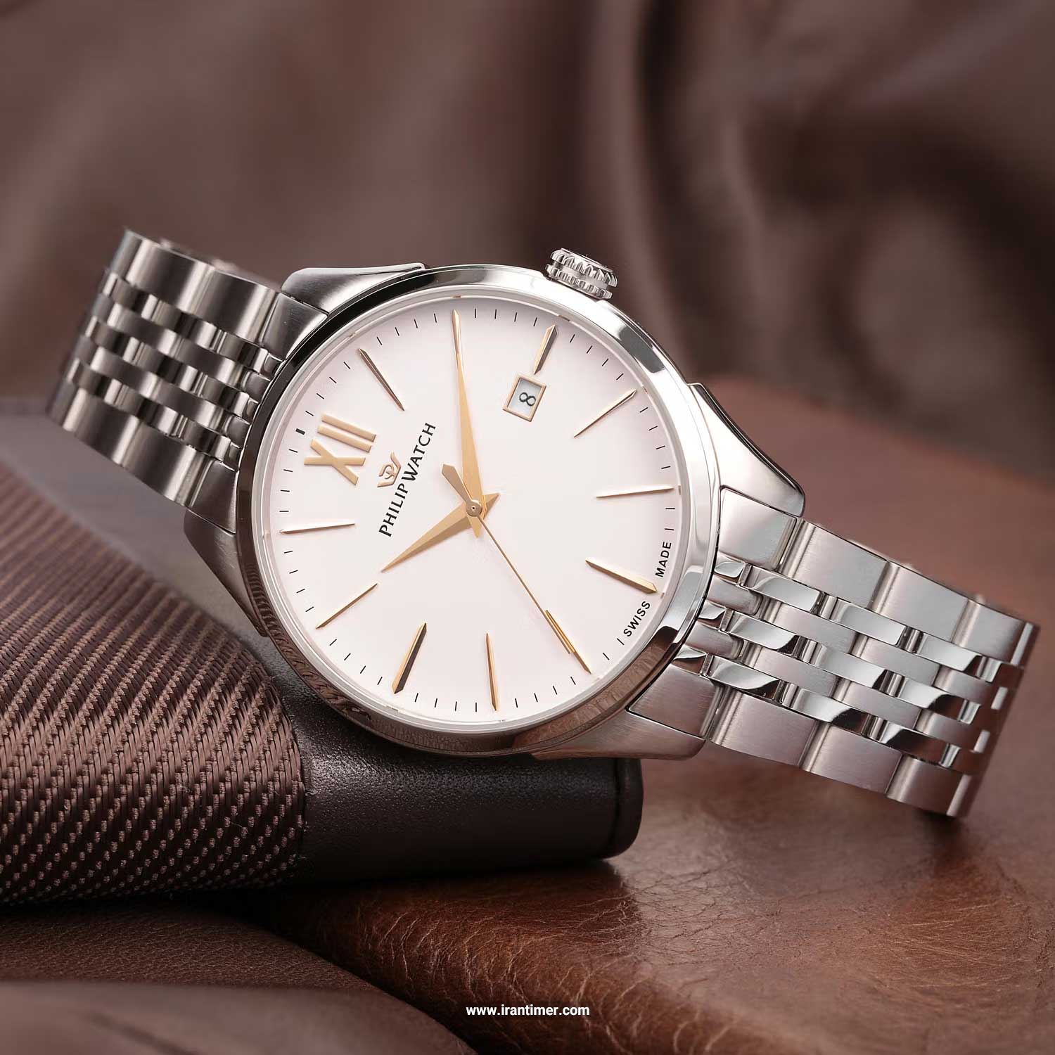 قیمت و خرید ساعت مچی مردانه فلیپ واچ(Philip Watch) مدل R8253217001 کلاسیک | اورجینال و اصلی