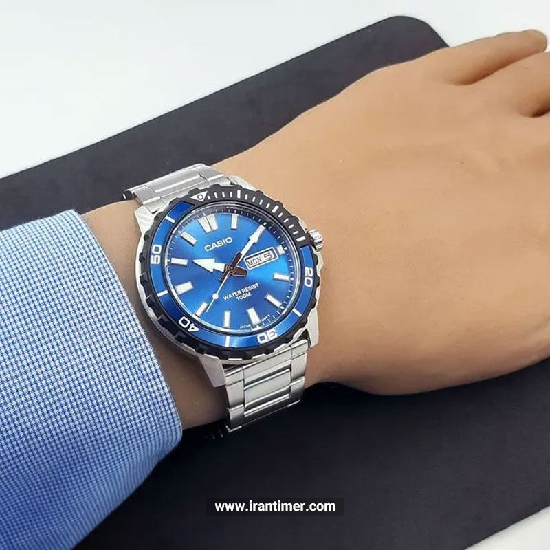 قیمت و خرید ساعت مچی مردانه کاسیو (CASIO) جنرال مدل MTD-125D-2A1VDF کلاسیک | اورجینال و اصلی