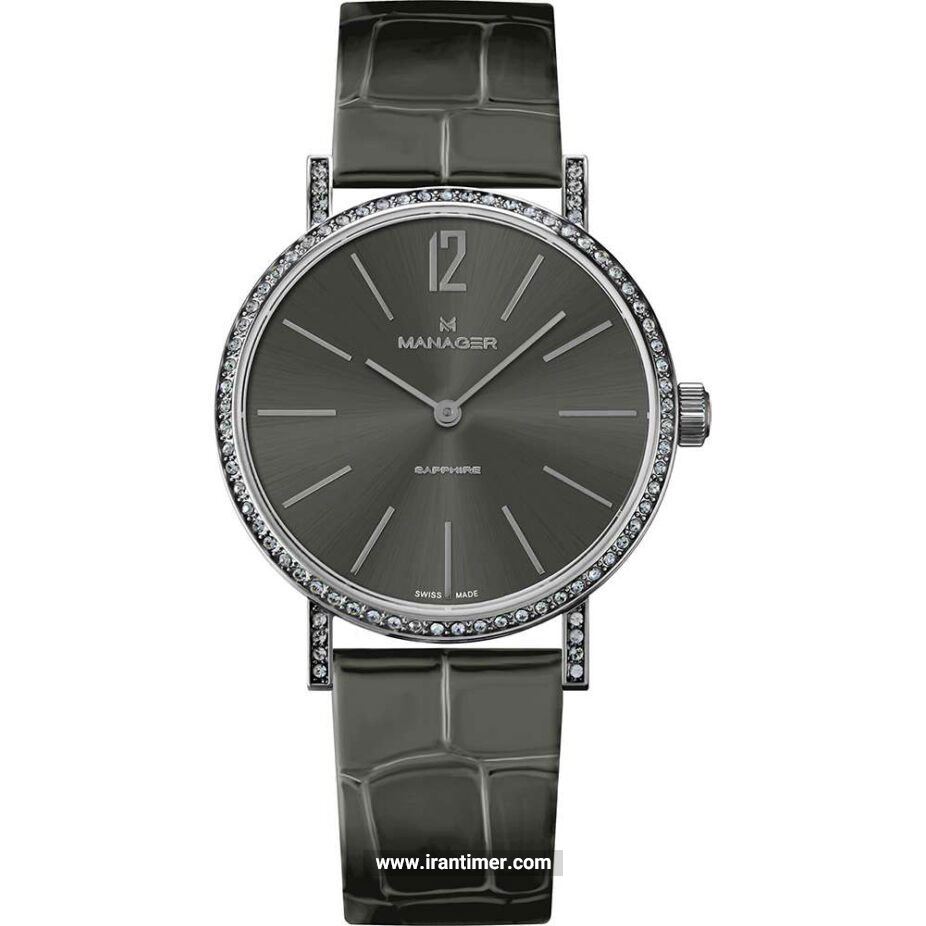 قیمت و خرید ساعت مچی زنانه منیجر(MANAGER) مدل MAN-PA-06-SL فشن | اورجینال و اصلی