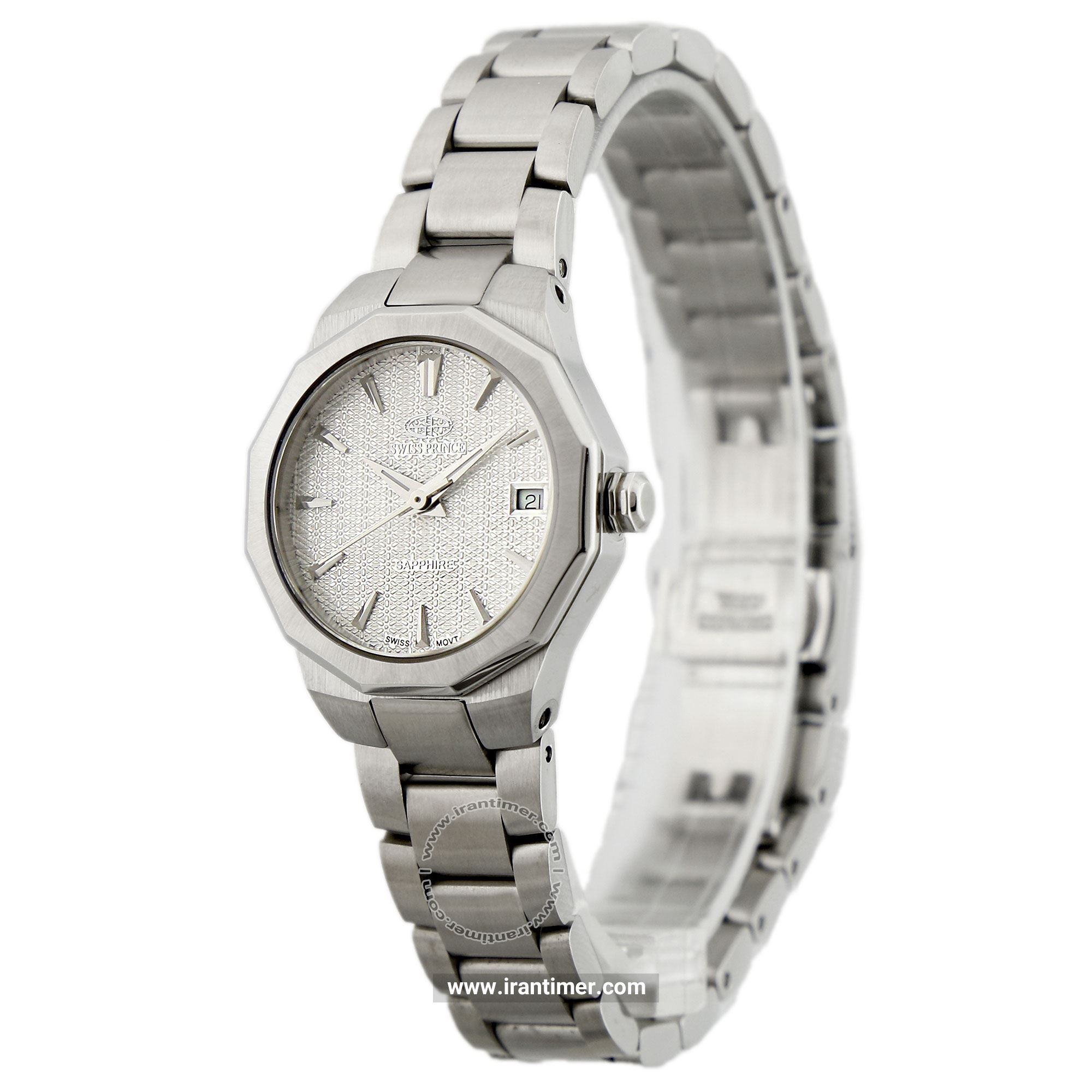 قیمت و خرید ساعت مچی زنانه سوئیس پرنس(Swiss Prince) مدل 2002G-WOMEN-SILVER کلاسیک | اورجینال و اصلی