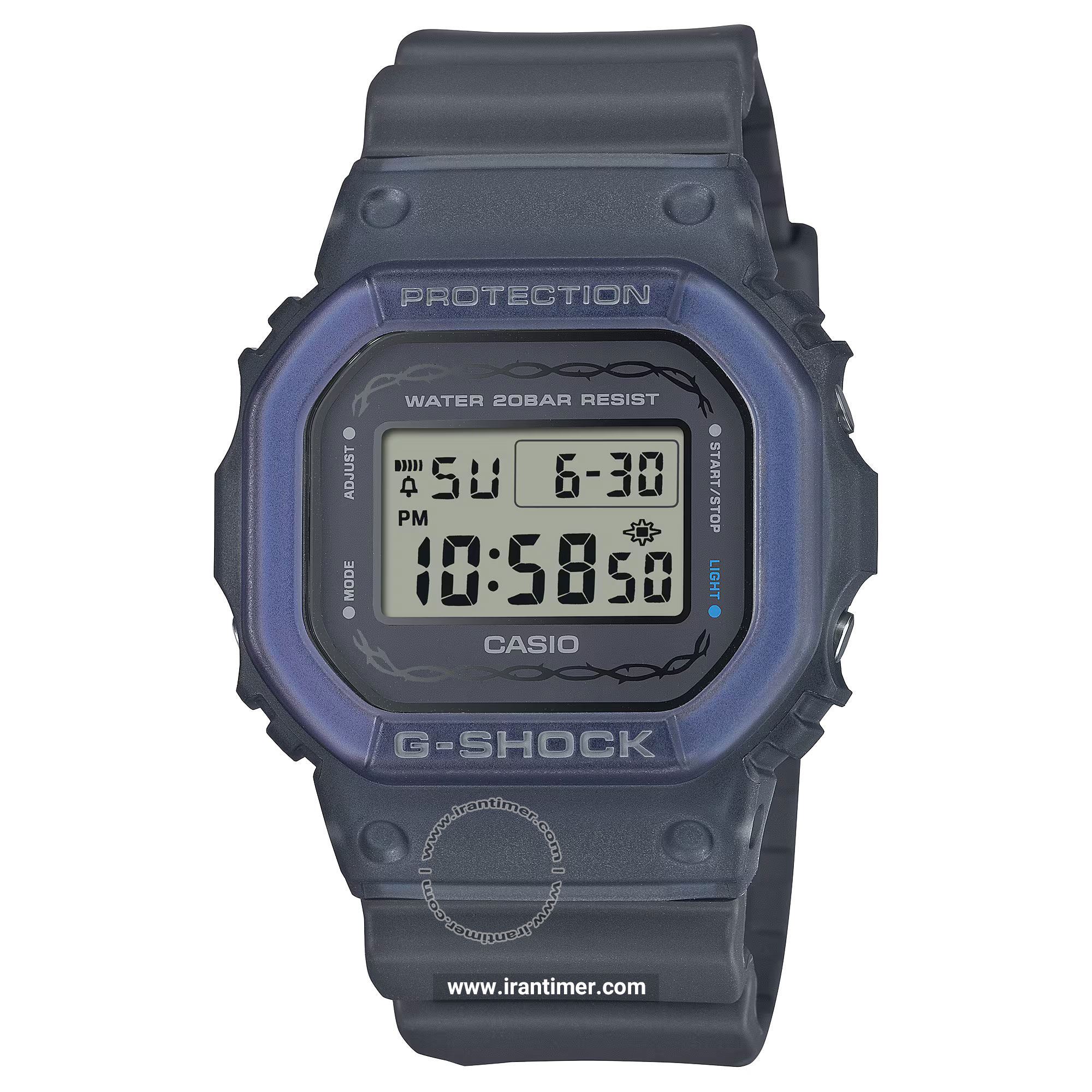 قیمت و خرید ساعت مچی مردانه کاسیو (CASIO) جی شاک مدل DW-5600RS-8DR اسپرت | اورجینال و اصلی
