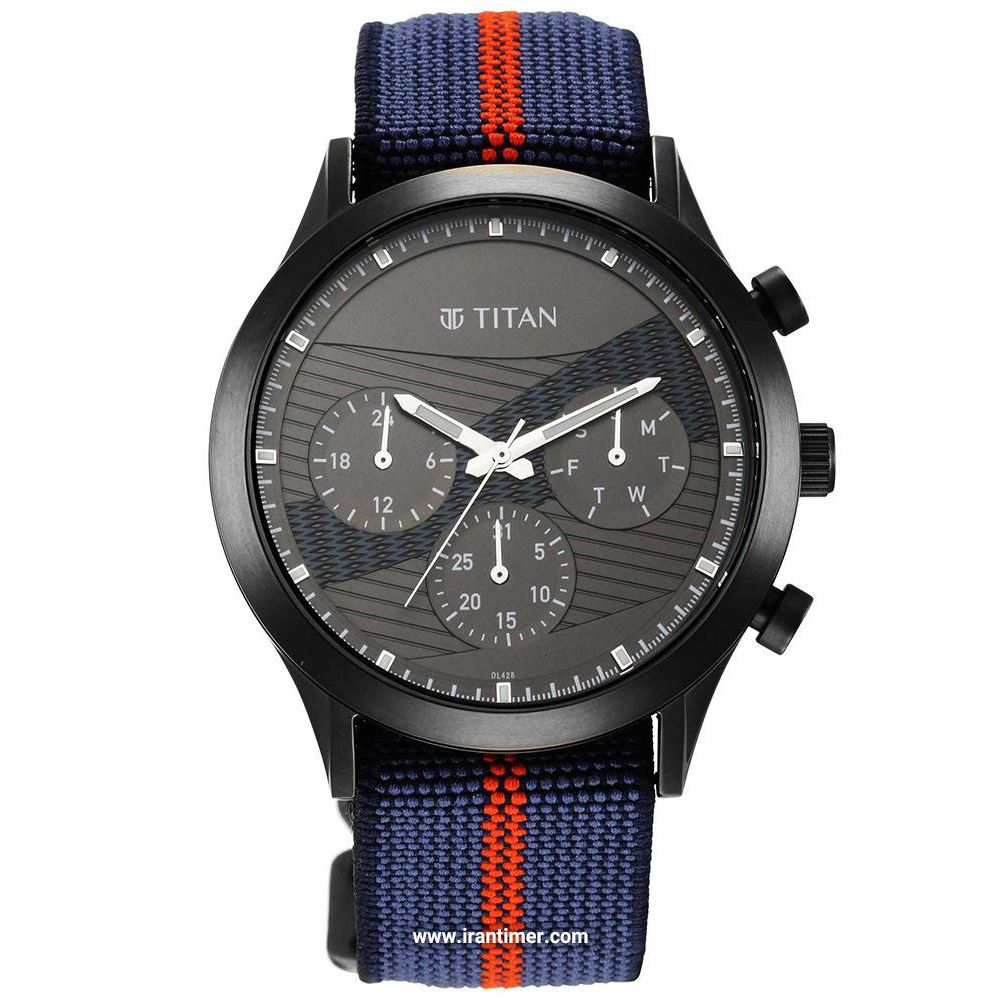 قیمت و خرید ساعت مچی مردانه تایتِن(TITAN) مدل T90129QP02 اسپرت | اورجینال و اصلی