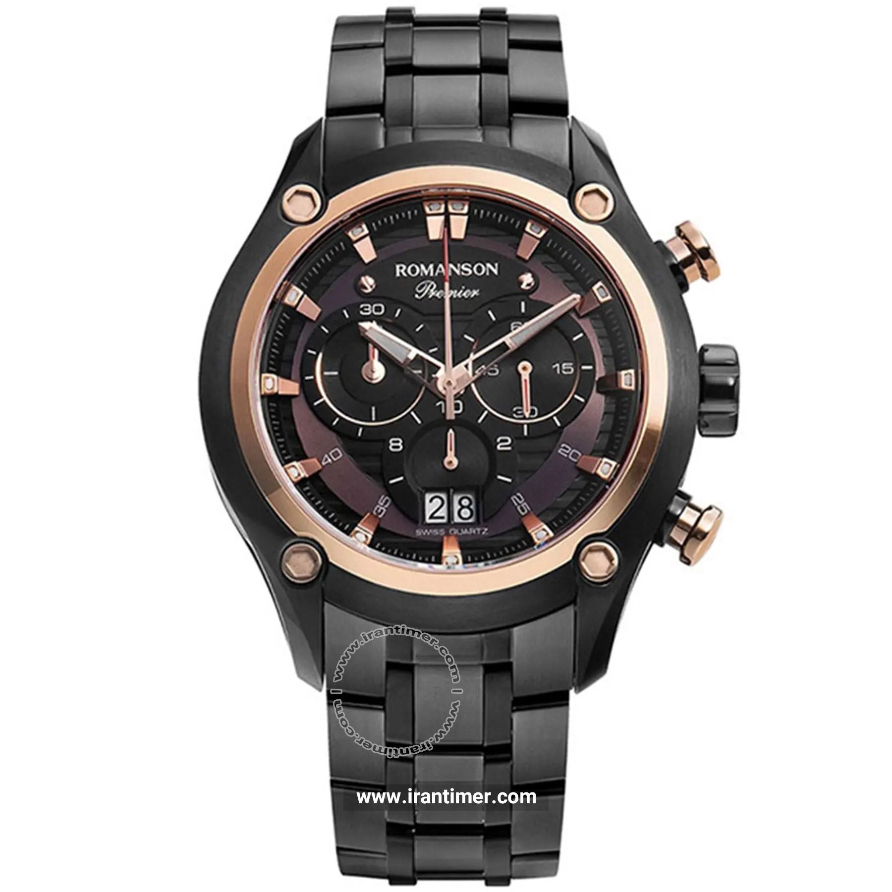قیمت و خرید ساعت مچی مردانه رومانسون(ROMANSON) مدل PA4258HM1AA36R-BK کلاسیک | اورجینال و اصلی
