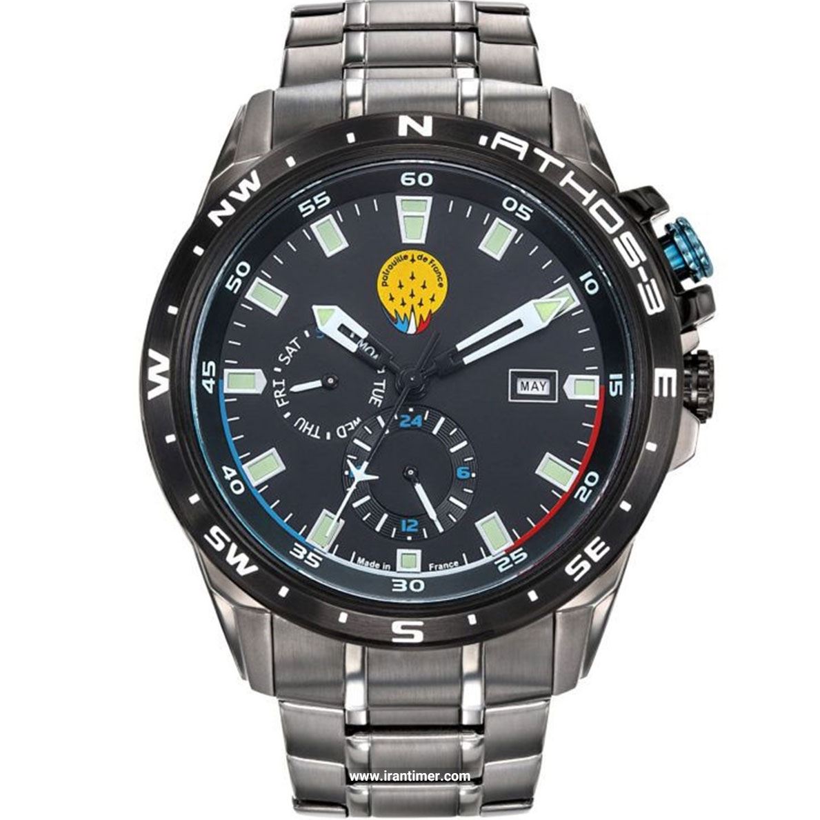 قیمت و خرید ساعت مچی مردانه پاتقیو دیفیقانس(PATROUILLE DE FRANCE) مدل PA.F668037 اسپرت | اورجینال و اصلی