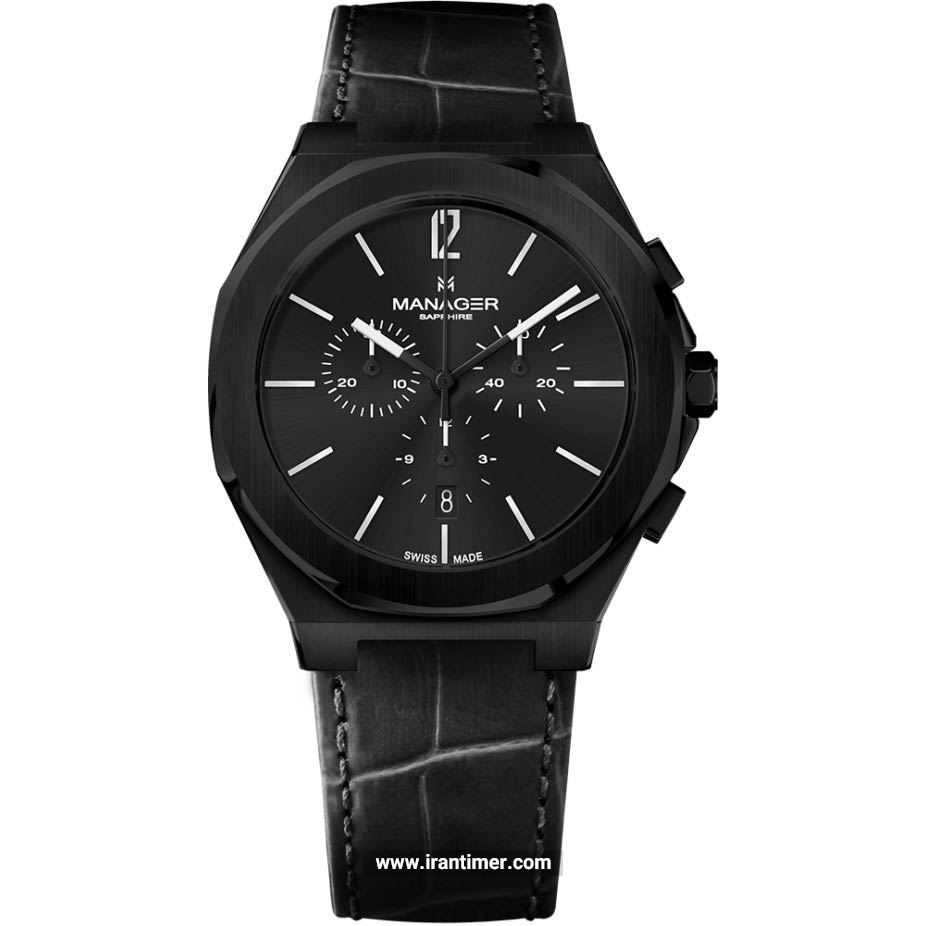 قیمت و خرید ساعت مچی مردانه منیجر(MANAGER) مدل MAN-RS-09-NL کلاسیک | اورجینال و اصلی