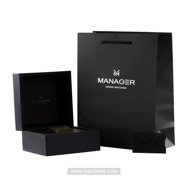 قیمت و خرید ساعت مچی مردانه منیجر(MANAGER) مدل MAN-RP-07-BM کلاسیک | اورجینال و اصلی