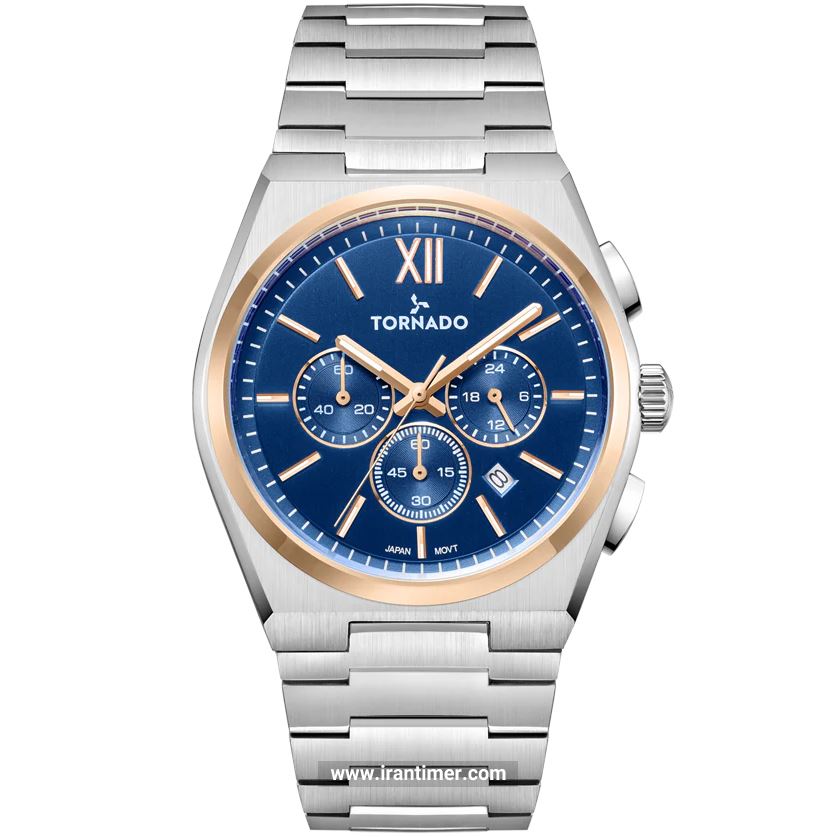 قیمت و خرید ساعت مچی مردانه تورنادو(Tornado) مدل T24105-KBSN کلاسیک | اورجینال و اصلی