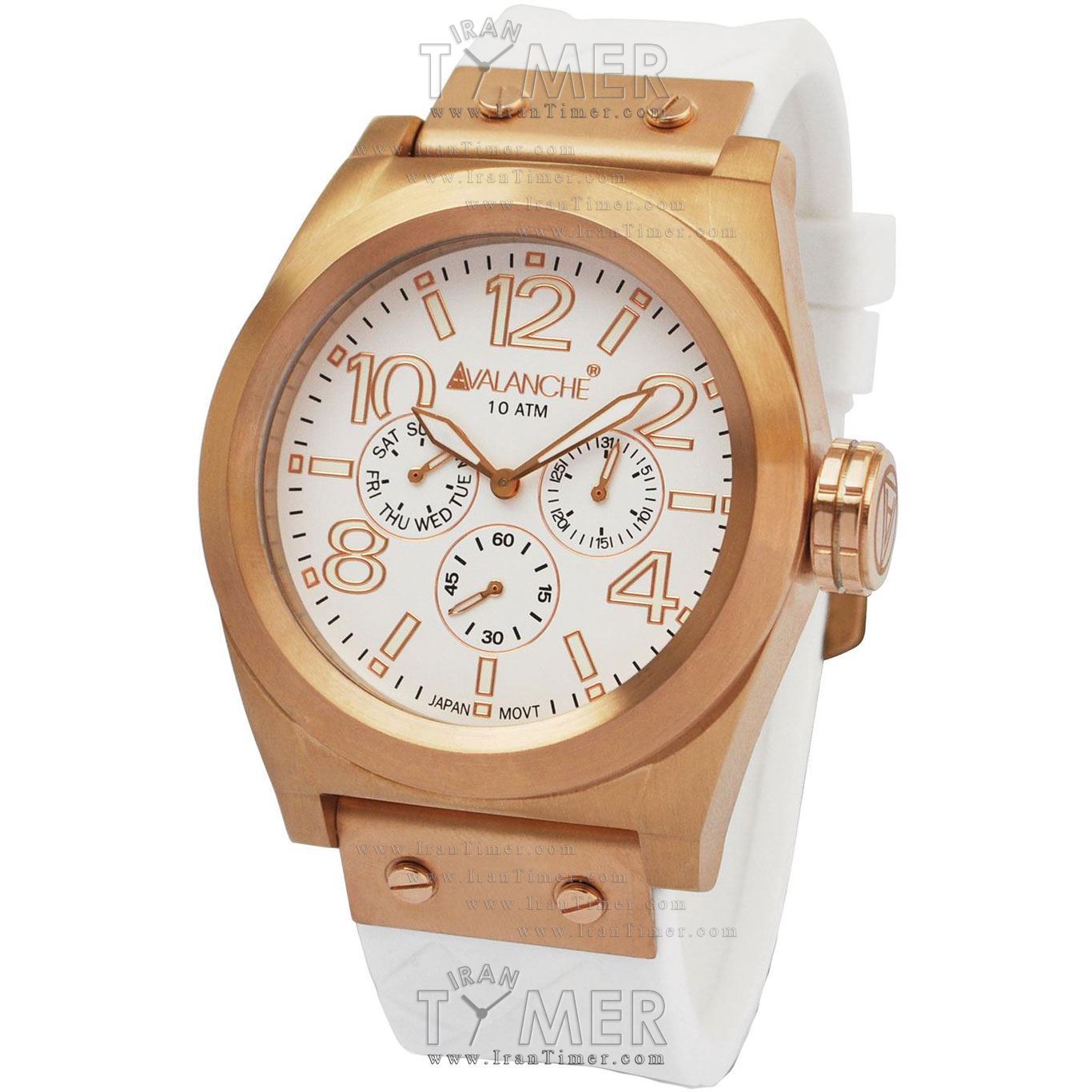 قیمت و خرید ساعت مچی مردانه اولانچ(AVALANCHE) مدل AV1027WHRG اسپرت | اورجینال و اصلی