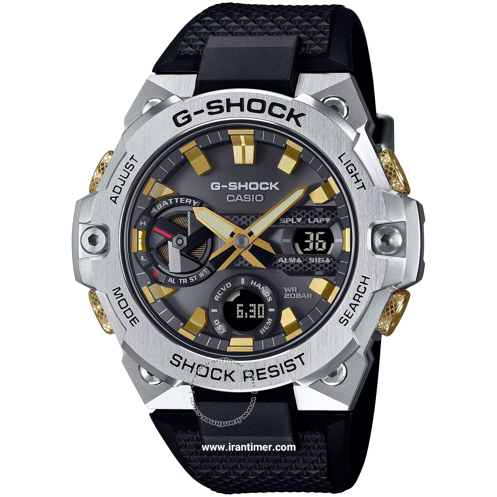 قیمت و خرید ساعت مچی مردانه کاسیو (CASIO) جی شاک مدل GST-B400CX-1ADR اسپرت | اورجینال و اصلی