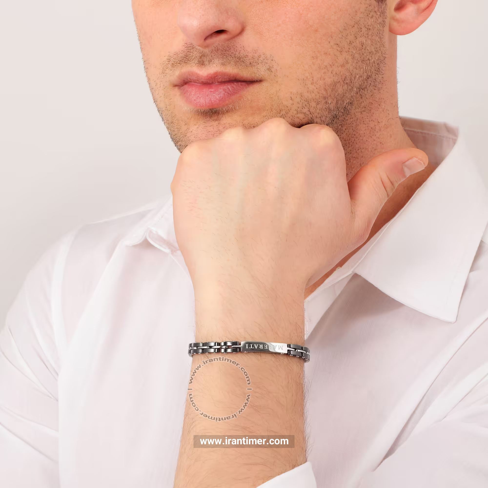 قیمت و خرید دستبند باز مردانه مازراتی(MASERATI) مدل JM219AQH10 کلاسیک | اورجینال و اصلی