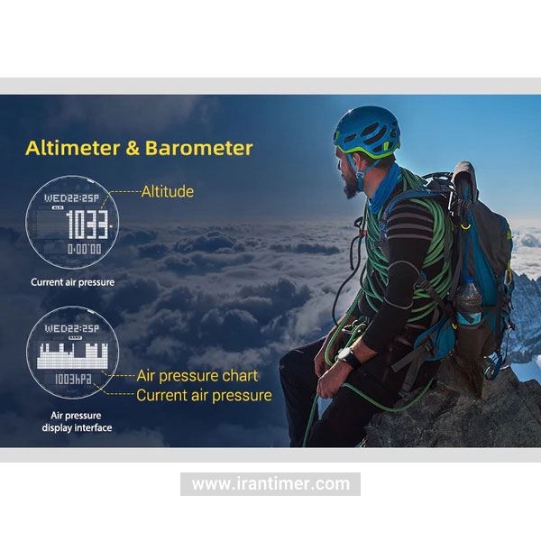 قیمت و خرید ساعت مچی مردانه نورث اج(North Edge) مدل AQUA ORANGE اسپرت | اورجینال و اصلی