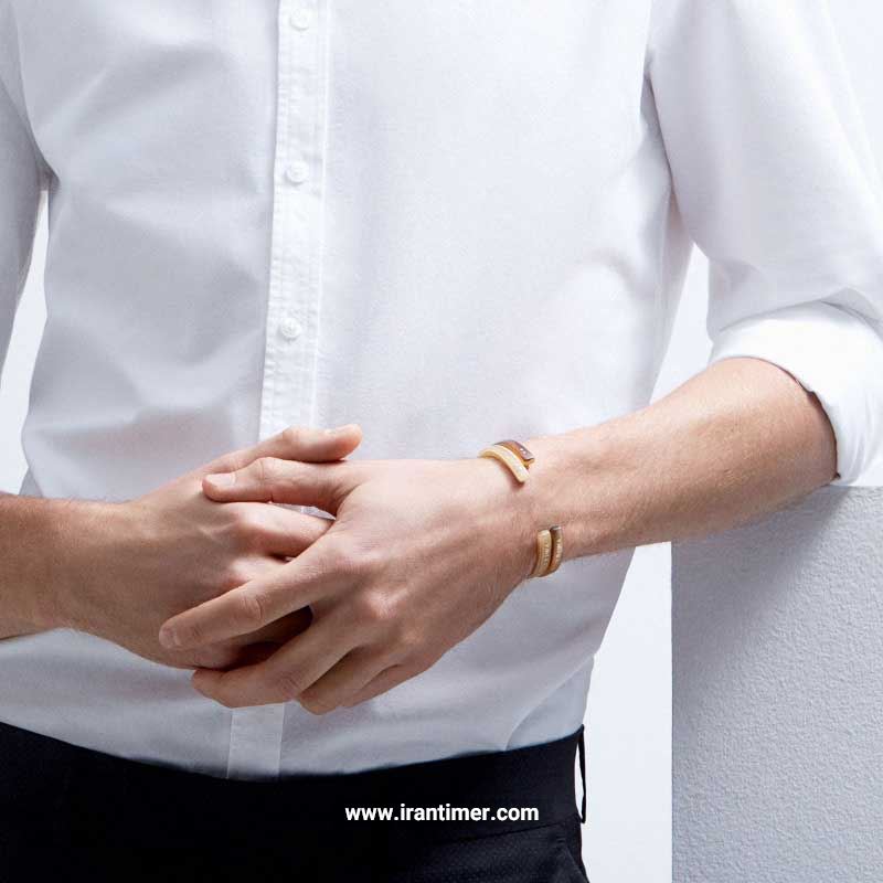 قیمت و خرید دستبند بسته (النگو) مردانه زنانه تریوا(TRIWA) مدل BRACELET 3 - IVORY-S کلاسیک | اورجینال و اصلی