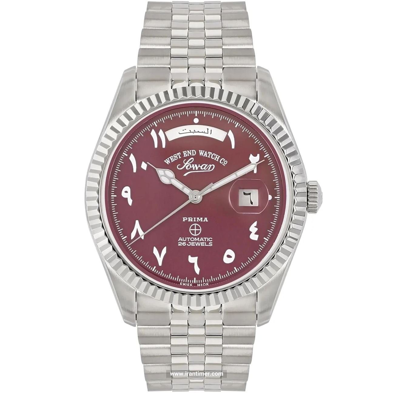 قیمت و خرید ساعت مچی مردانه وست اند واچ(WEST END WATCH) مدل 10W6868.10.H-MAROON کلاسیک | اورجینال و اصلی