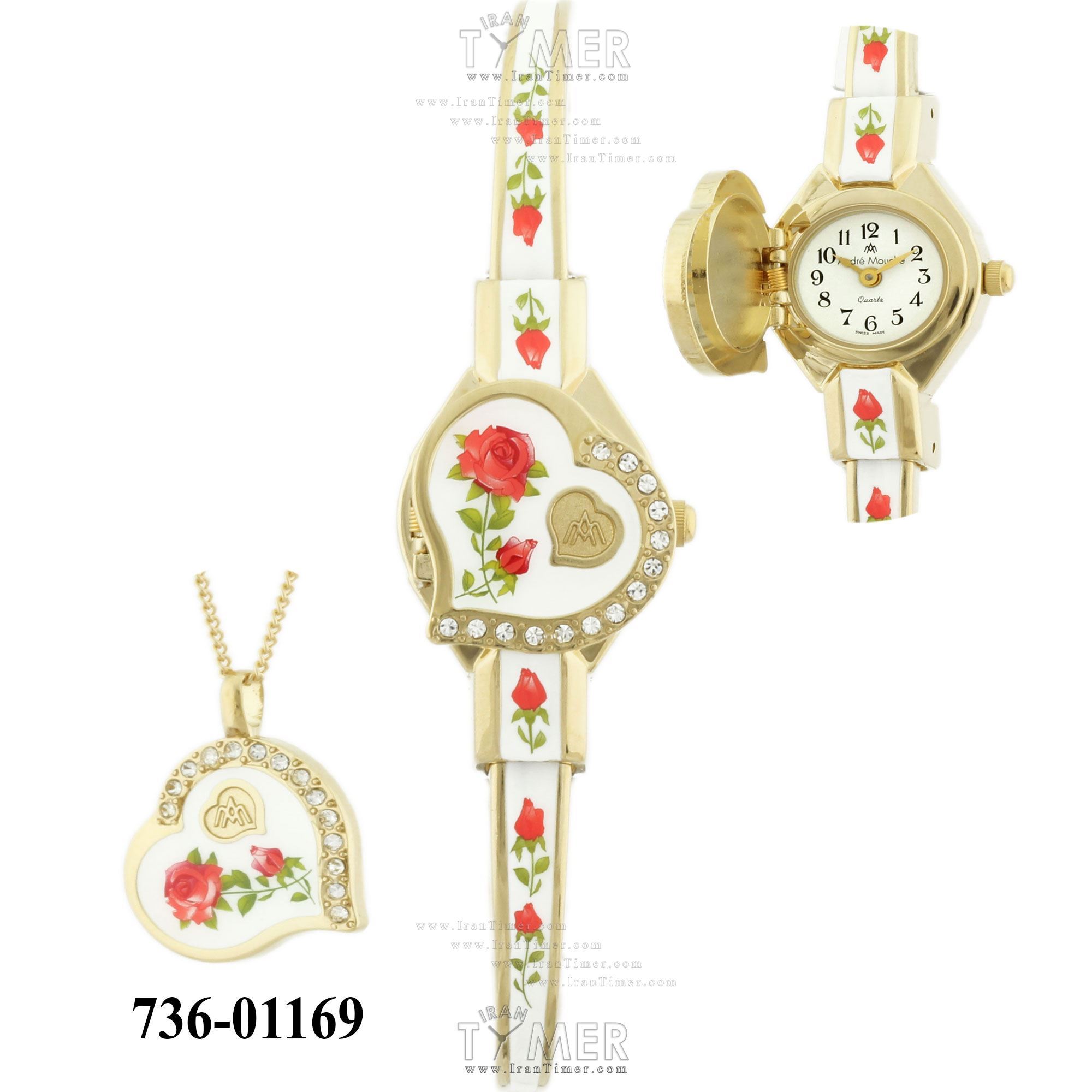 قیمت و خرید ساعت مچی زنانه آندره موشه(ANDREMOUCHE) مدل 036-01161 کلاسیک فشن | اورجینال و اصلی