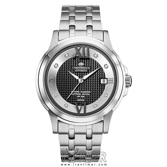 قیمت و خرید ساعت مچی مردانه کوین واچ(COINWATCH) مدل C140SBK کلاسیک | اورجینال و اصلی