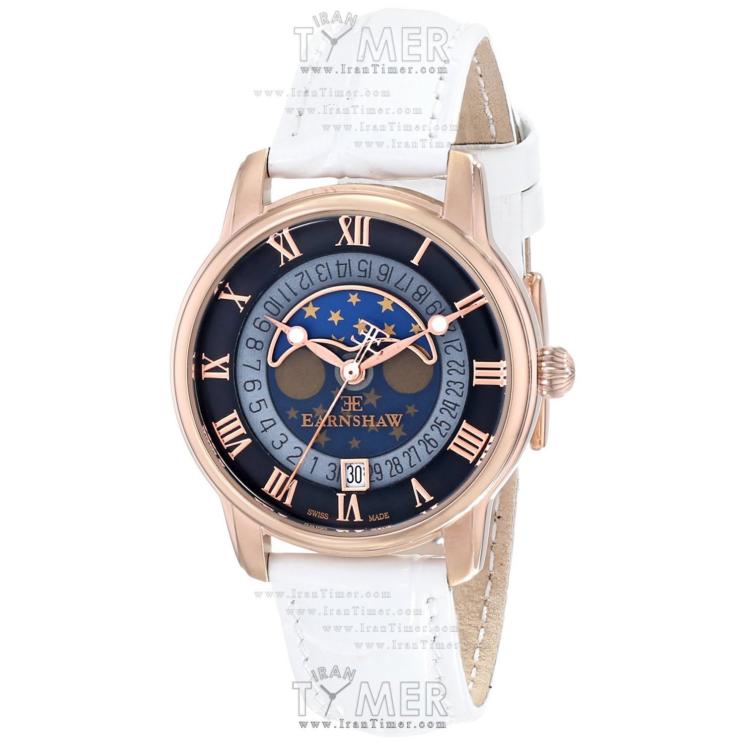 قیمت و خرید ساعت مچی زنانه ارنشا(EARNSHAW) مدل ES-0021-03 کلاسیک | اورجینال و اصلی