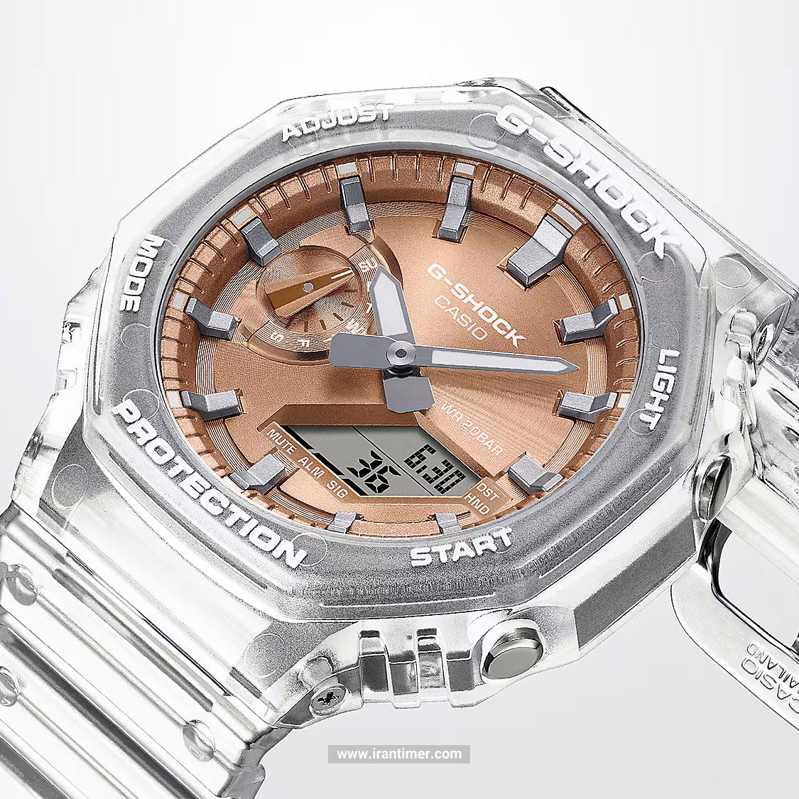 قیمت و خرید ساعت مچی مردانه کاسیو (CASIO) جی شاک مدل GA-2100BM-7A5DR اسپرت | اورجینال و اصلی