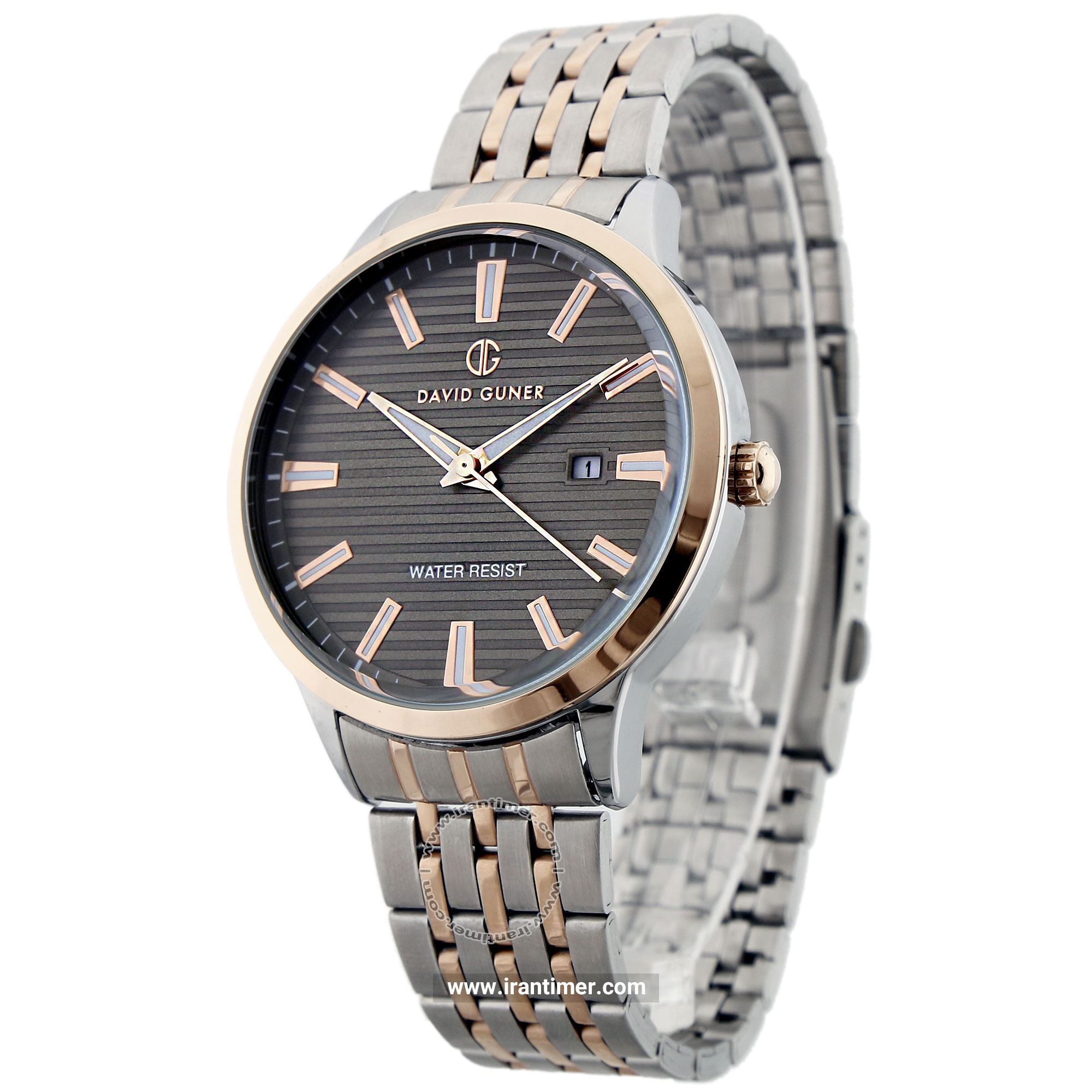 قیمت و خرید ساعت مچی مردانه دیوید گانر(David Guner) مدل DG-8073GA-E9 کلاسیک | اورجینال و اصلی