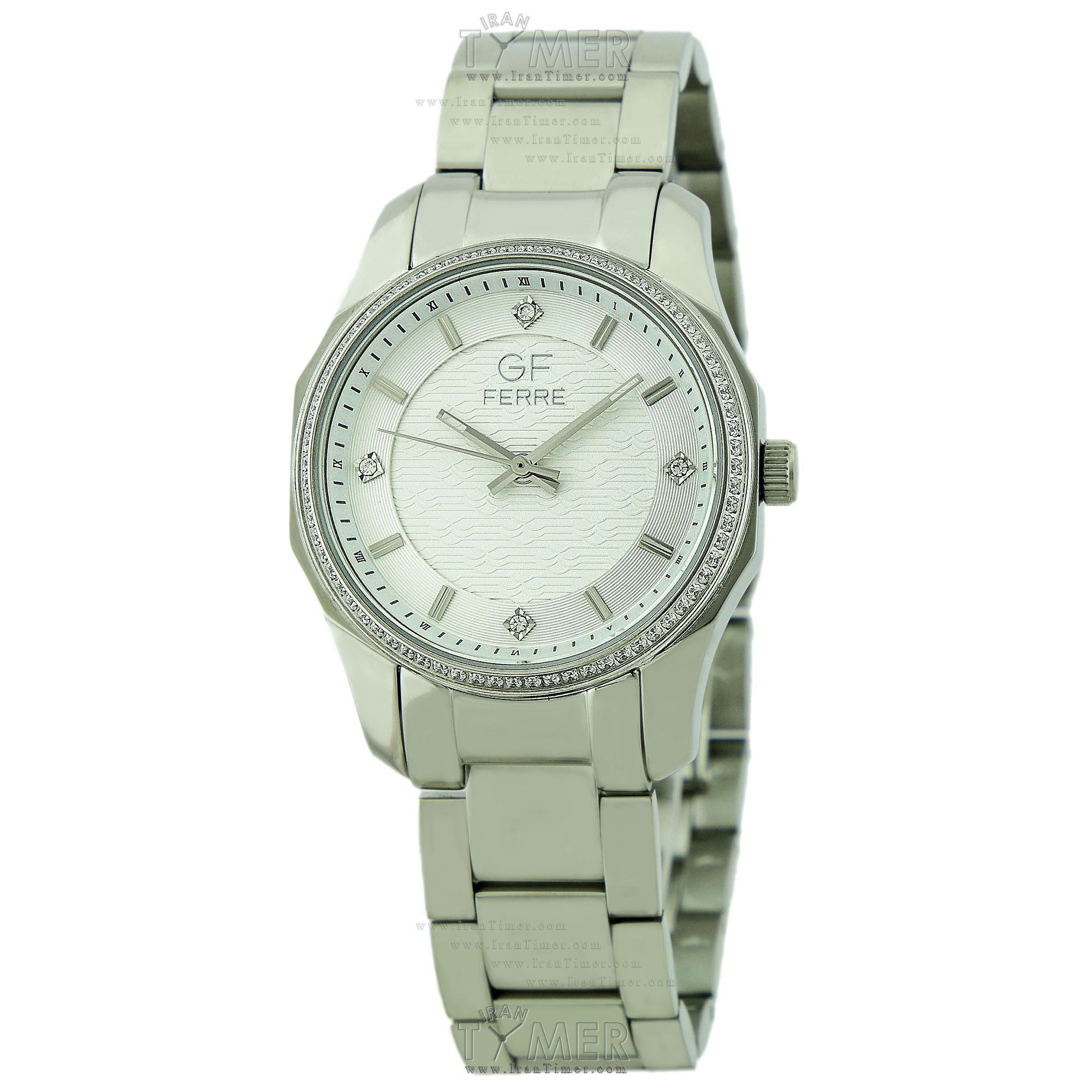 قیمت و خرید ساعت مچی زنانه جی اف فره(GF FERRE) مدل GF.SS20387L.A.01 کلاسیک | اورجینال و اصلی
