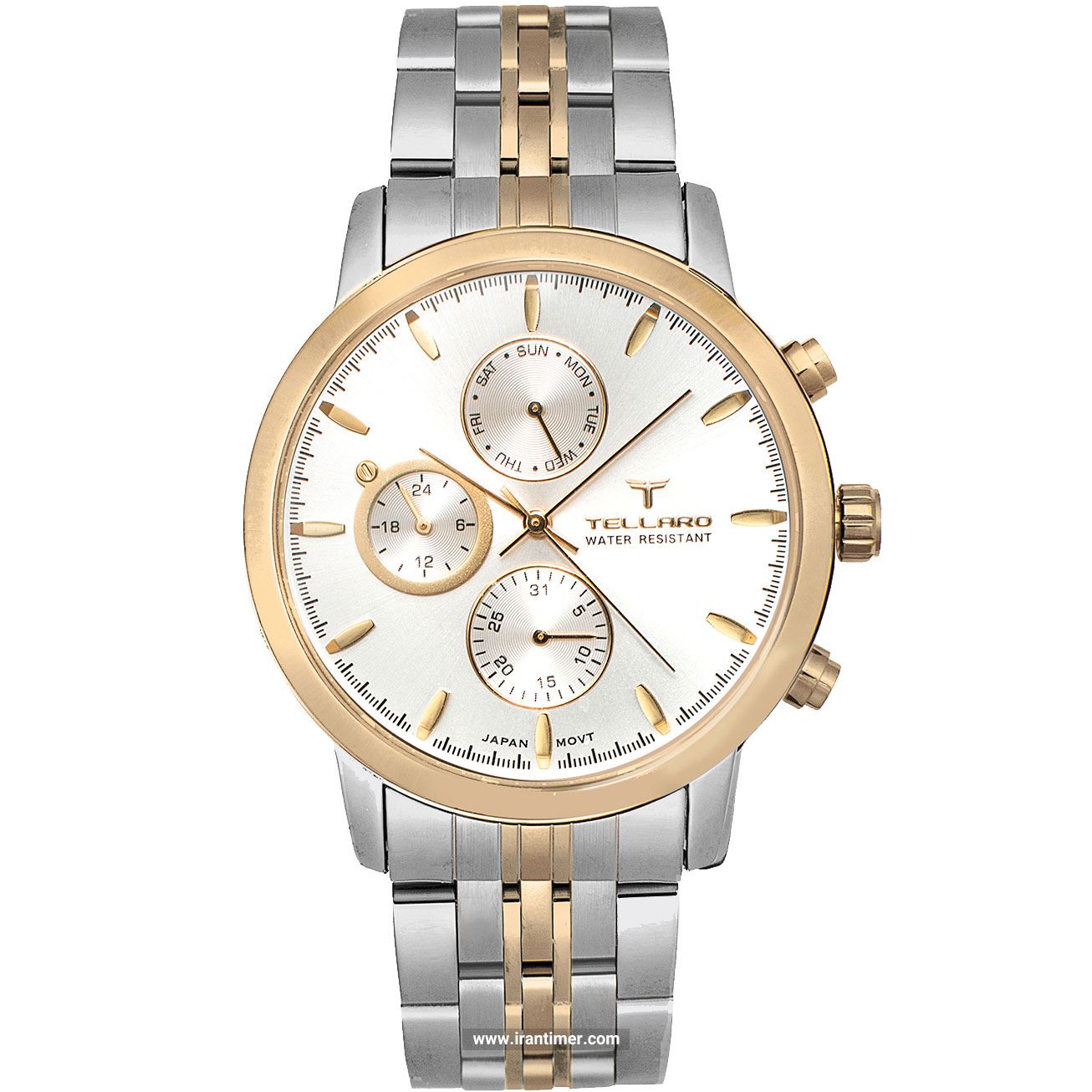 قیمت و خرید ساعت مچی مردانه تلارو(Tellaro) مدل T3072G-S242424 کلاسیک | اورجینال و اصلی