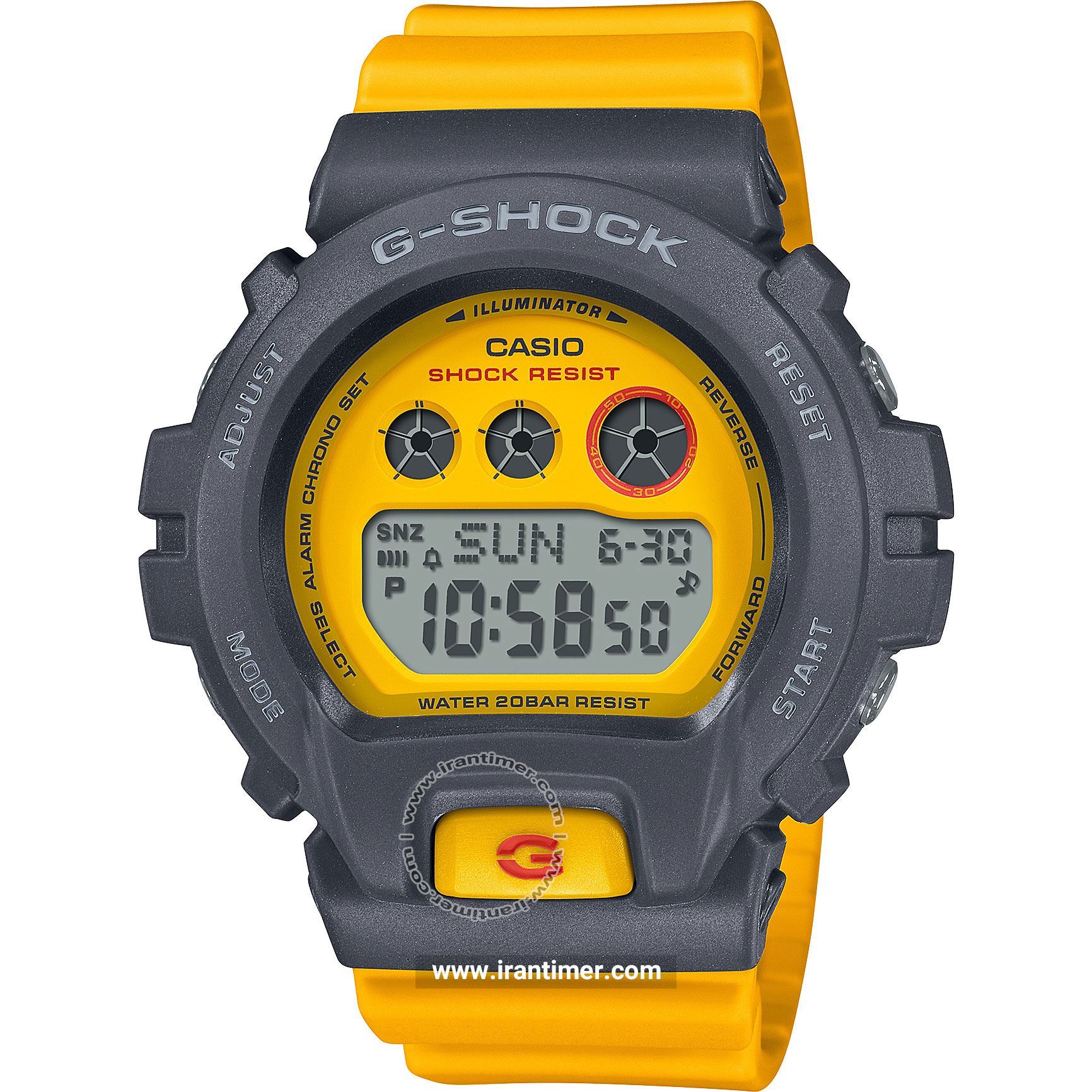 قیمت و خرید ساعت مچی مردانه زنانه کاسیو (CASIO) مدل GMD-S6900Y-9DR اسپرت | اورجینال و اصلی