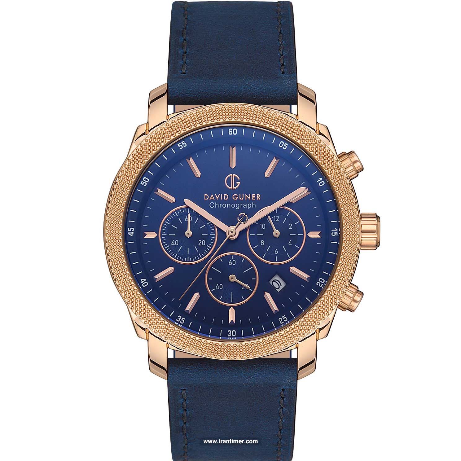 قیمت و خرید ساعت مچی مردانه دیوید گانر(David Guner) مدل DG-8052GB-T3 کلاسیک | اورجینال و اصلی
