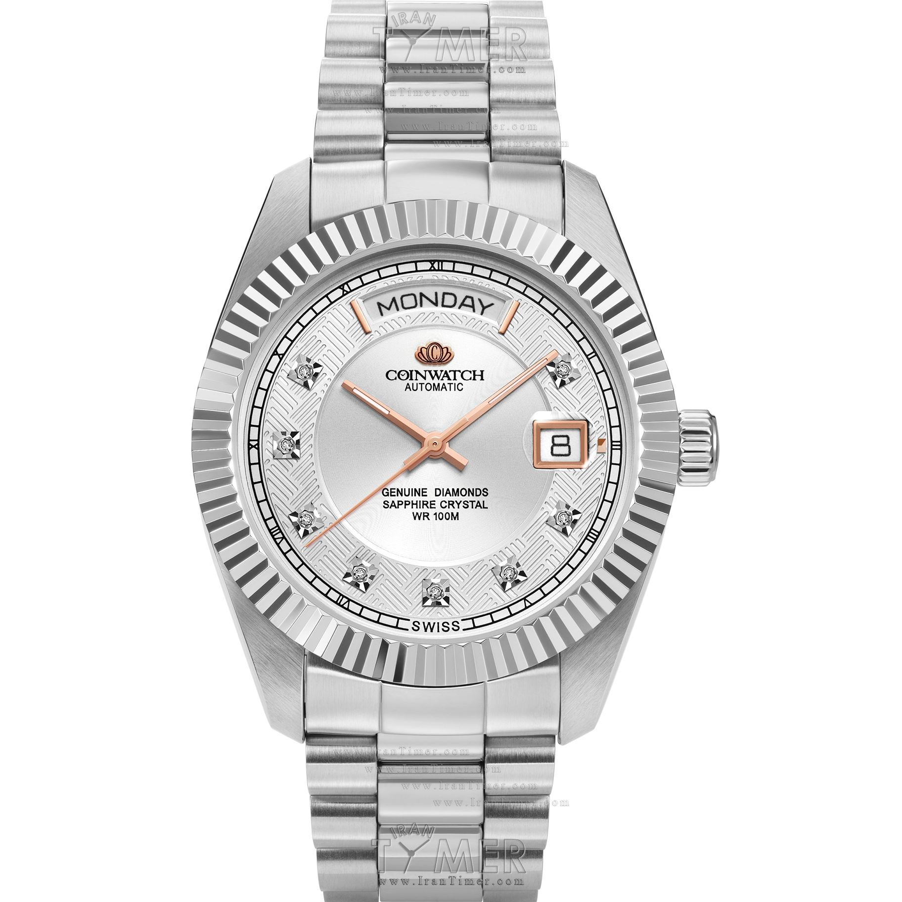 قیمت و خرید ساعت مچی مردانه کوین واچ(COINWATCH) مدل C109SWDW کلاسیک | اورجینال و اصلی