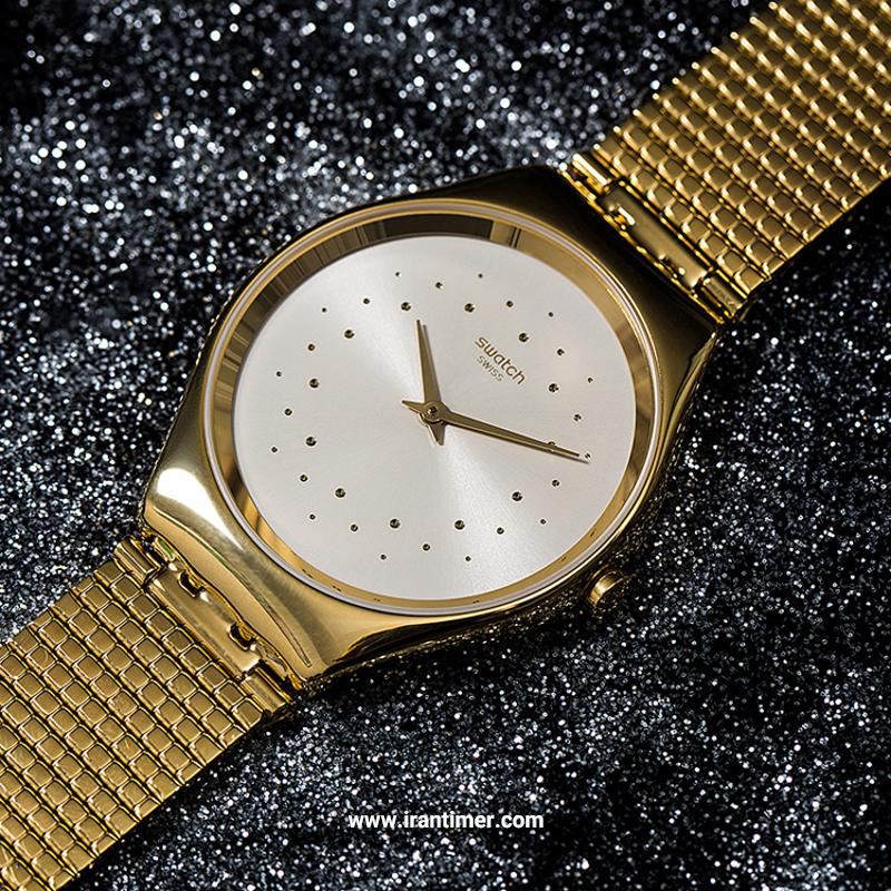 قیمت و خرید ساعت مچی مردانه زنانه سواچ(SWATCH) مدل SYXG106GG کلاسیک | اورجینال و اصلی