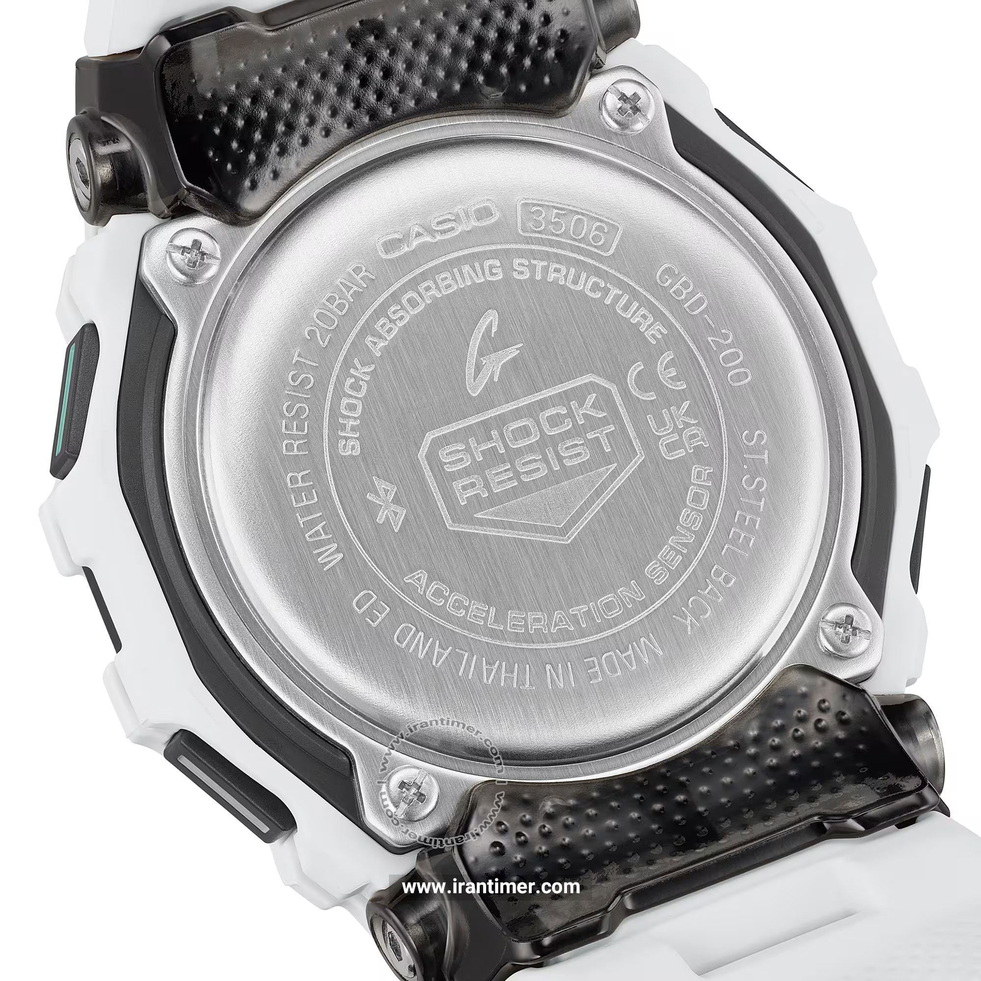 قیمت و خرید ساعت مچی مردانه کاسیو (CASIO) جی شاک مدل GBD-200-7DR اسپرت | اورجینال و اصلی